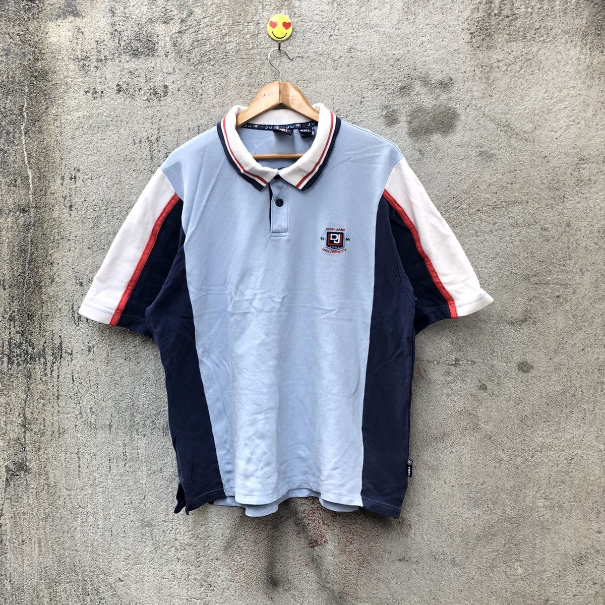 Rap Tees Vintage def jam university polo shirt hip hop Size US XXL / EU 58 / 5 - 1 Thumbnail