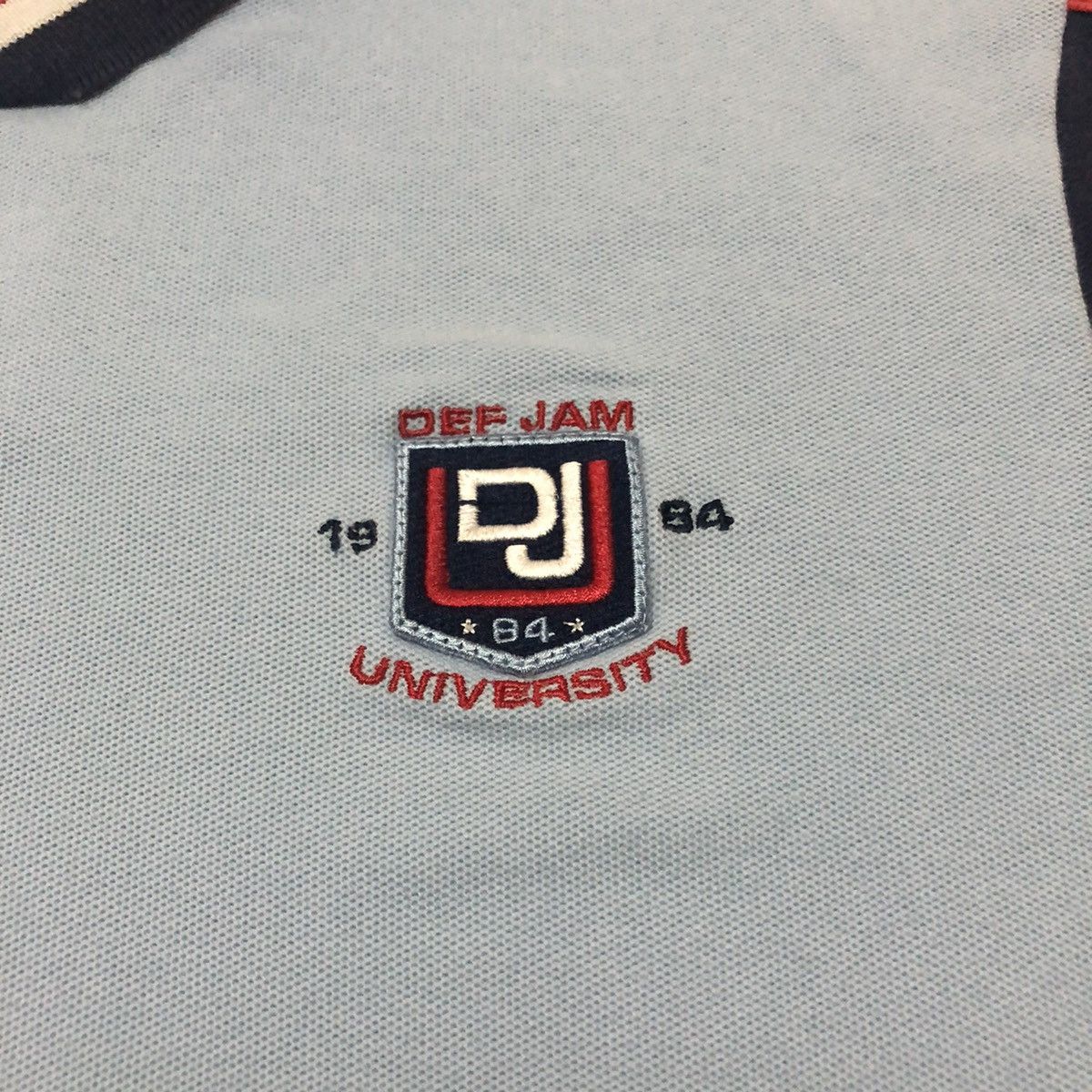Rap Tees Vintage def jam university polo shirt hip hop Size US XXL / EU 58 / 5 - 2 Thumbnail