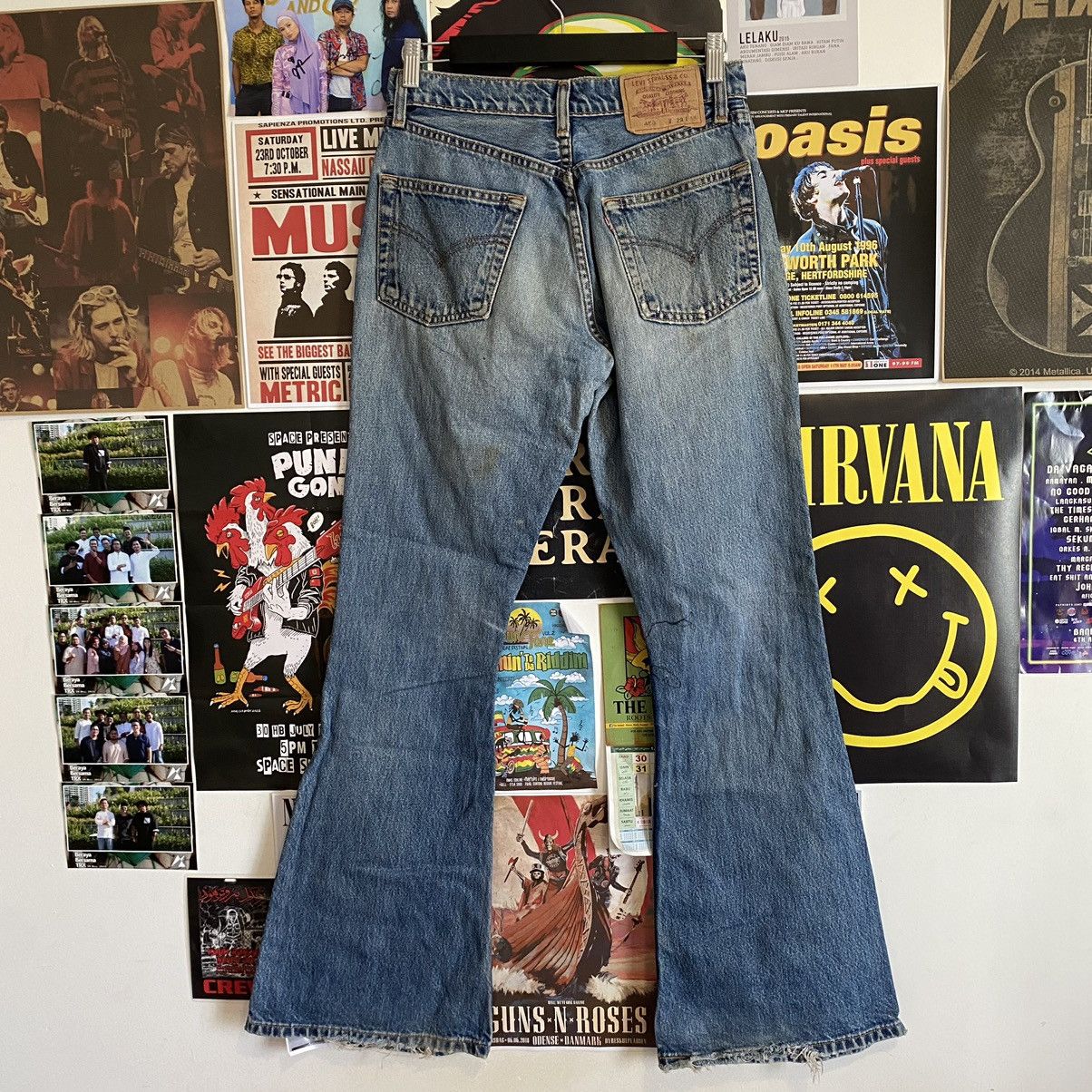 Levi's Vintage Levi’s 450 Y2k Flare Denim Size US 29 - 6 Thumbnail