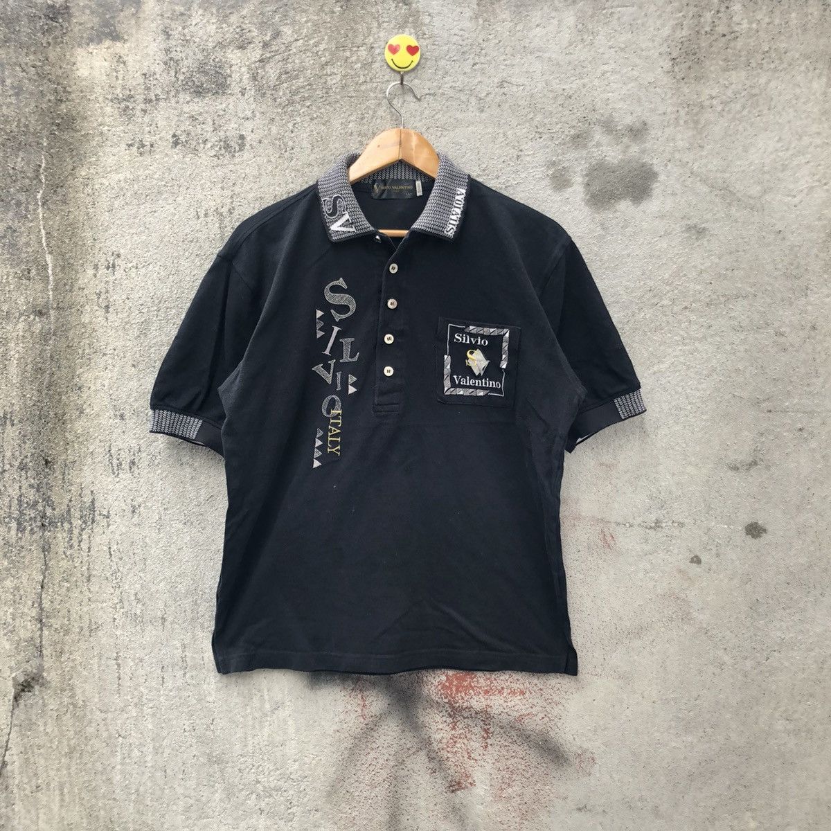 Valentino Vintage silvio valentino polo shirt Size US L / EU 52-54 / 3 - 1 Thumbnail