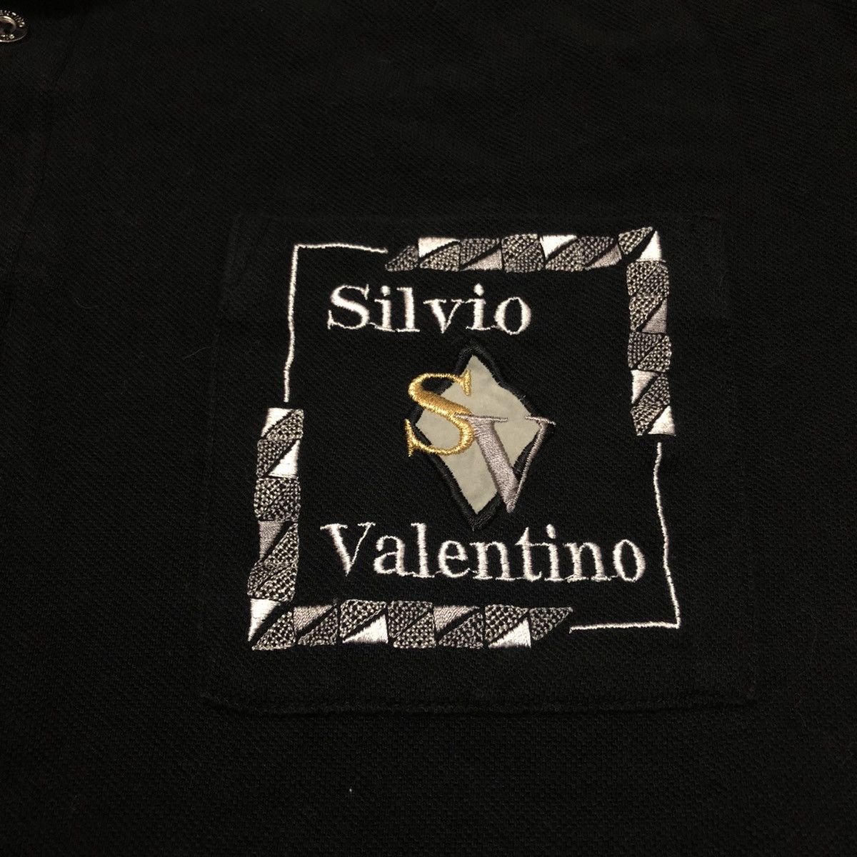 Valentino Vintage silvio valentino polo shirt Size US L / EU 52-54 / 3 - 2 Thumbnail