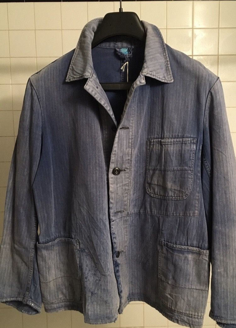 Vintage Vintage 40s/50s Cotton Chore Jacket Size US M / EU 48-50 / 2 - 1 Thumbnail