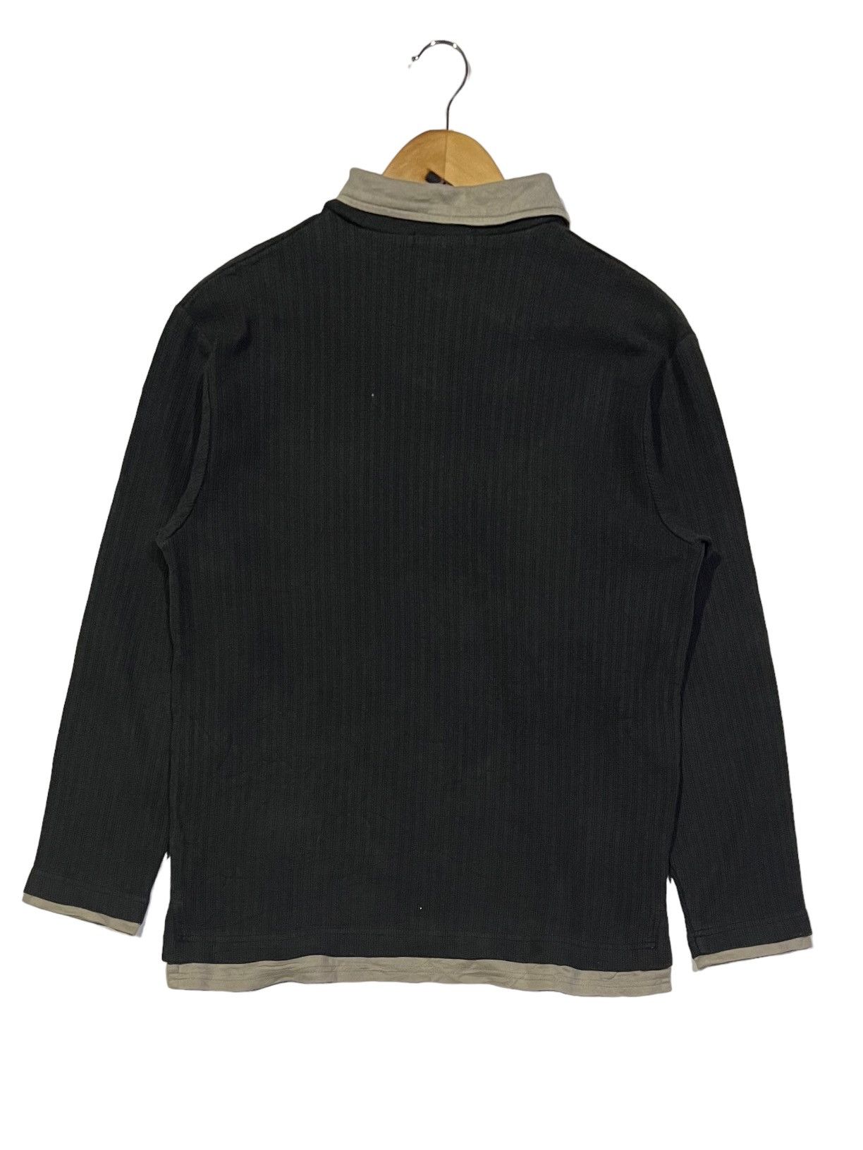 Vintage × Y's for Men × Yohji Yamamoto VINTAGE SACSNY Y’SACCS LONG SLEEVE DOUBLE COLLAR BY YOHJI Size US S / EU 44-46 / 1 - 2 Thumbnail