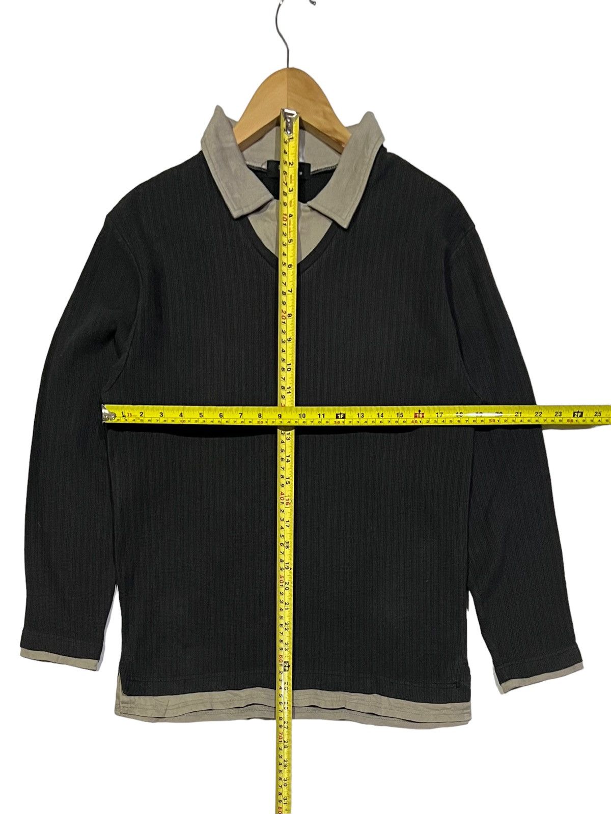 Vintage × Y's for Men × Yohji Yamamoto VINTAGE SACSNY Y’SACCS LONG SLEEVE DOUBLE COLLAR BY YOHJI Size US S / EU 44-46 / 1 - 10 Thumbnail