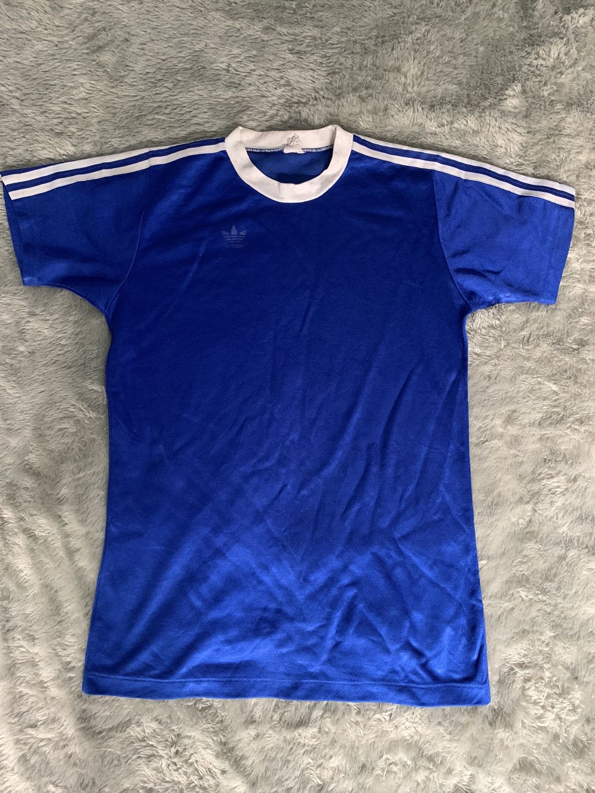 Vintage Vintage 70s Very Rare Adidas Erima Jersey Tee Size US M / EU 48-50 / 2 - 1 Thumbnail