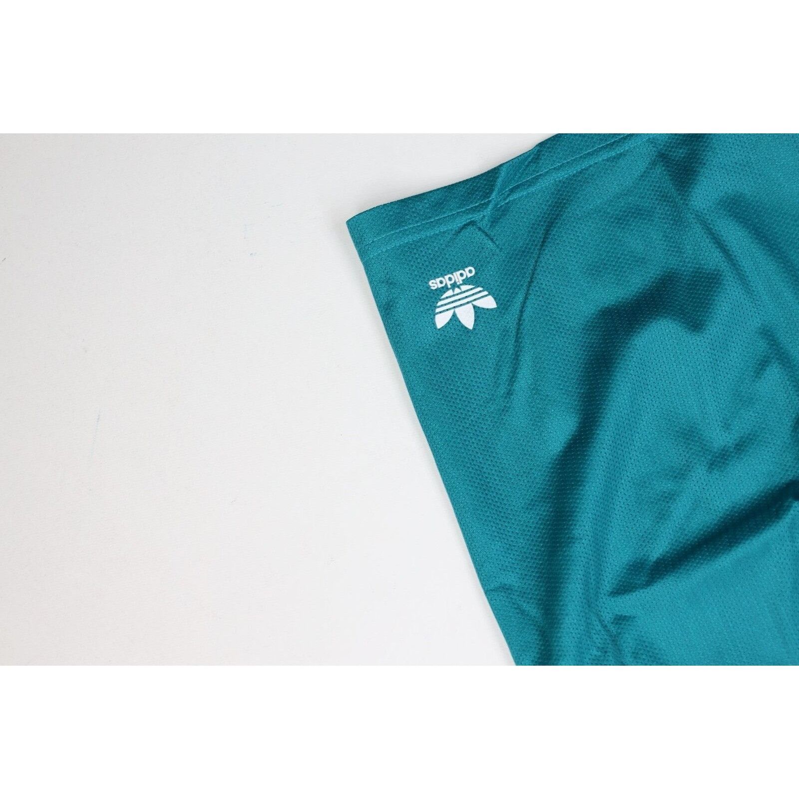 Adidas × Vintage NOS Vintage 90s Adidas Spell Out Above Knee Mesh Shorts XL Size US 36 / EU 52 - 4 Thumbnail