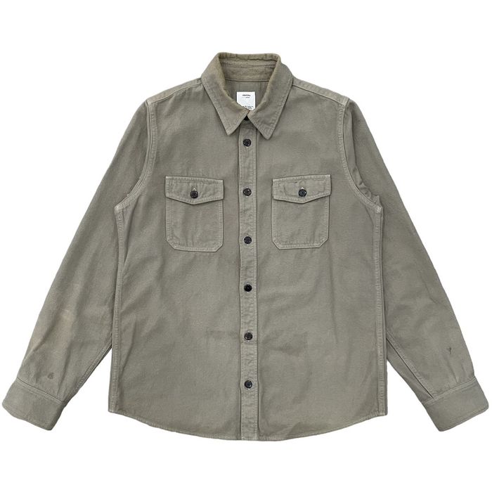 Visvim VISVIM BLACK ELK FLANNEL SHIRT IN GREY | Grailed