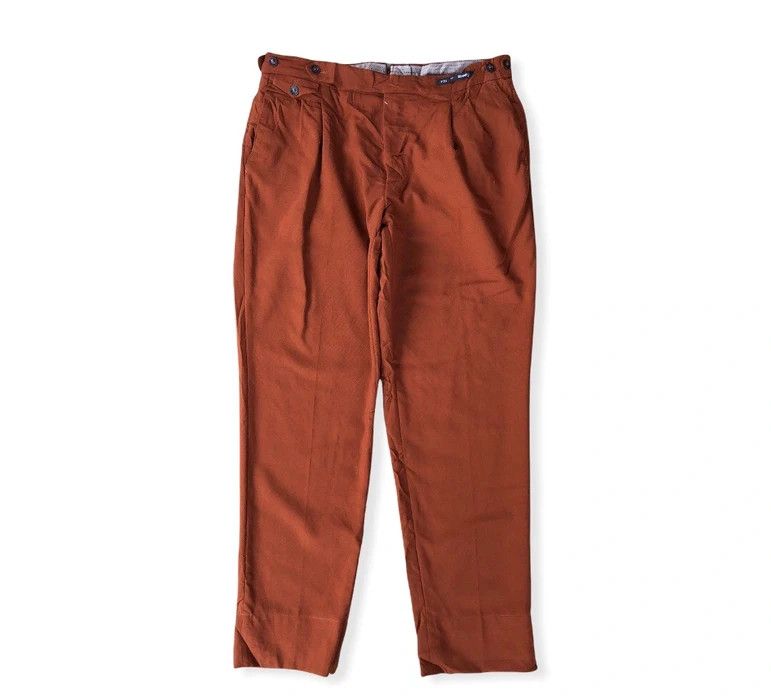 Japanese Brand Beams Gabardine Baggy Pant