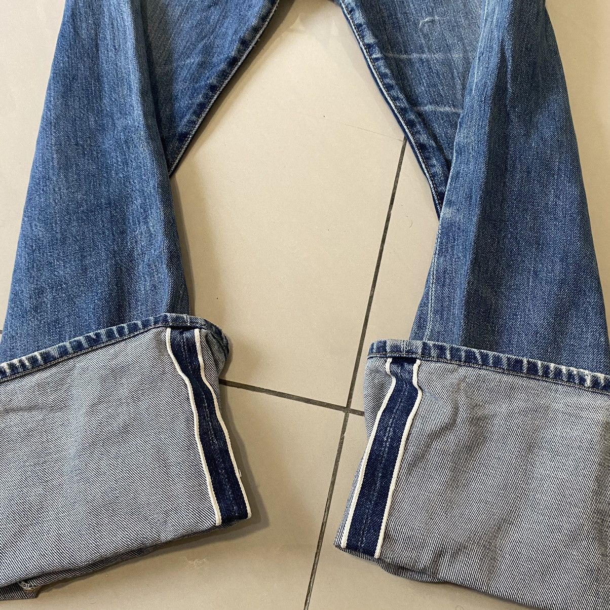 Levi's Vintage Levi’s 551 90s Big E Selvedge Distressed Denim Size US 28 / EU 44 - 16 Thumbnail