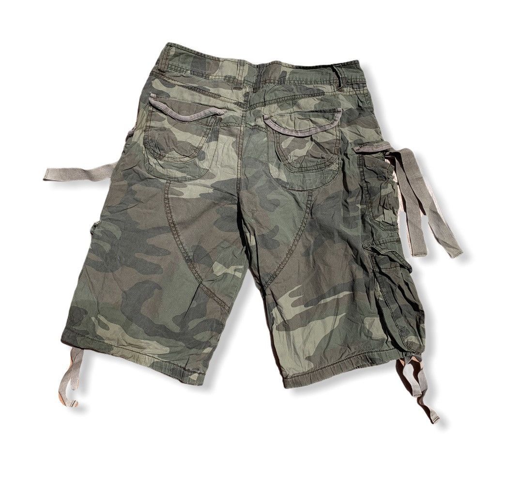 Japanese Brand JapaneseBrand NII Bondage Cargo Camo Short Pant Size US 30 / EU 46 - 2 Thumbnail