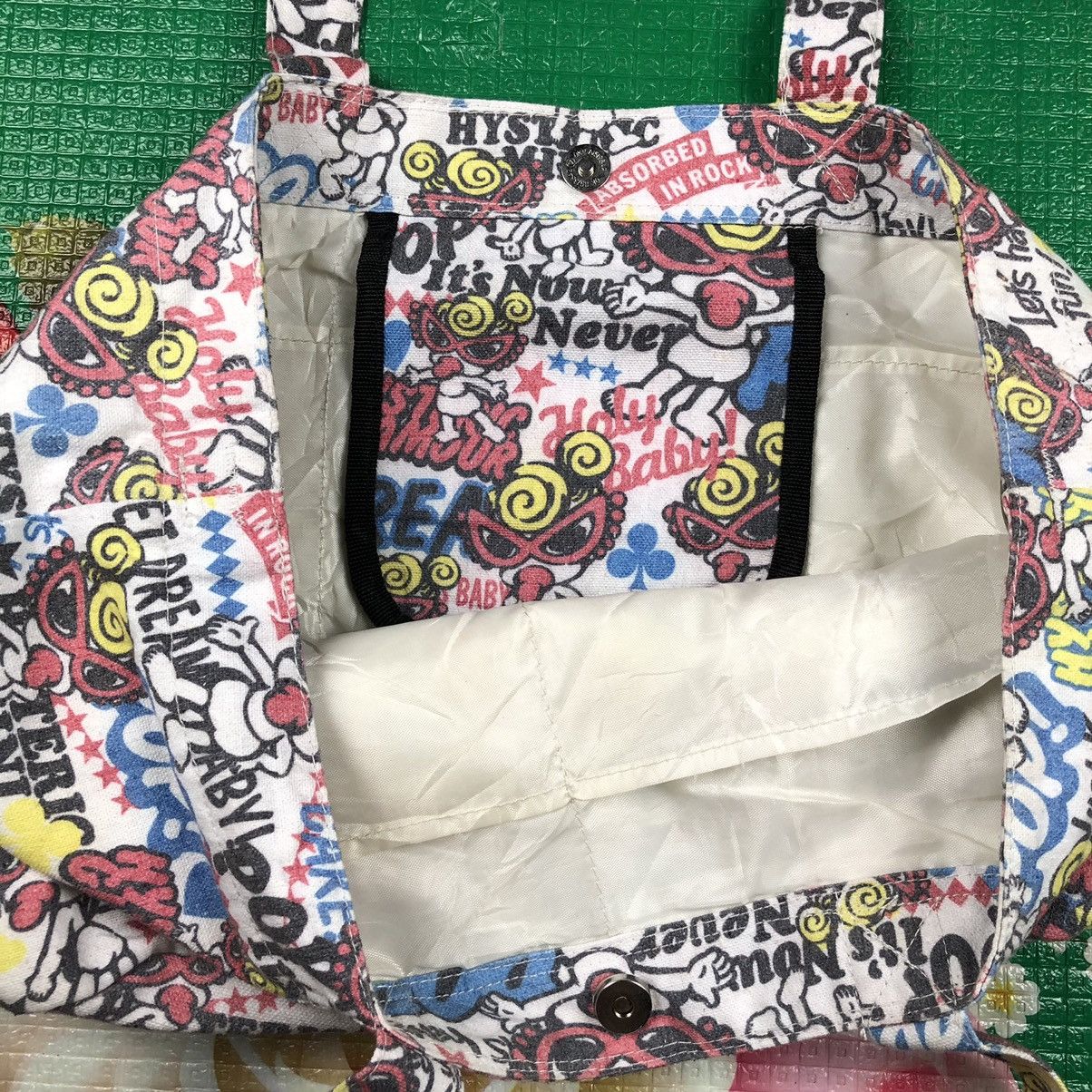 Hysteric glamour tote bag full print