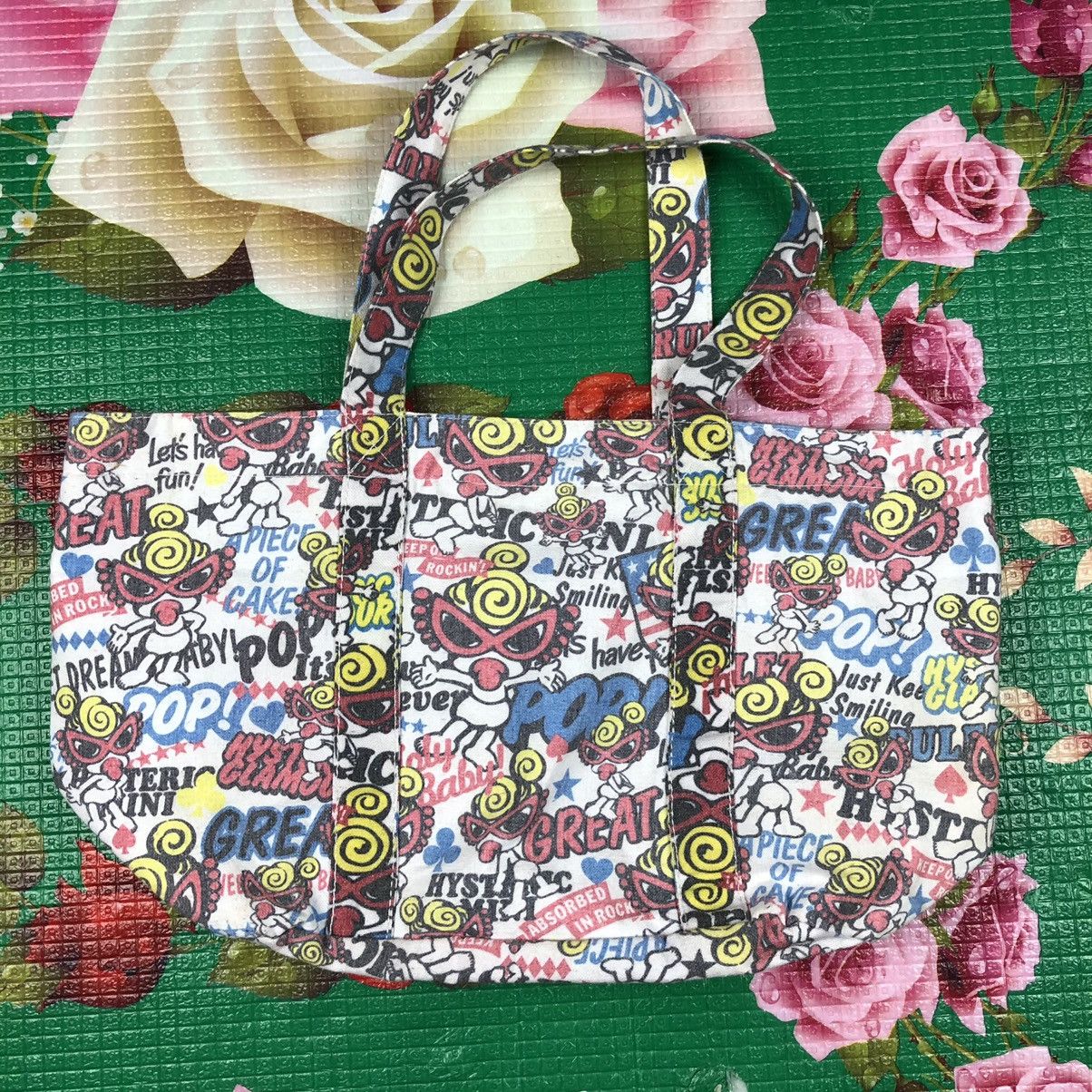 Hysteric glamour tote bag full print