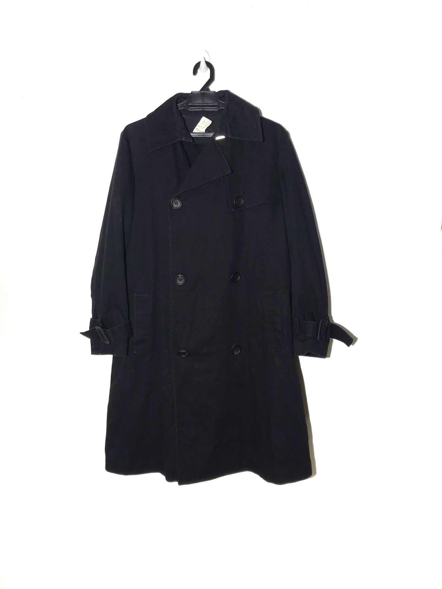 image of Y's Yohji Yamamoto Long Jacket Black, Men's (Size Large)