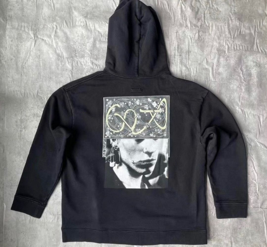 Raf Simons Raf Simons 19ss Portrait Hooded Sweatshirt Size US L / EU 52-54 / 3 - 1 Thumbnail