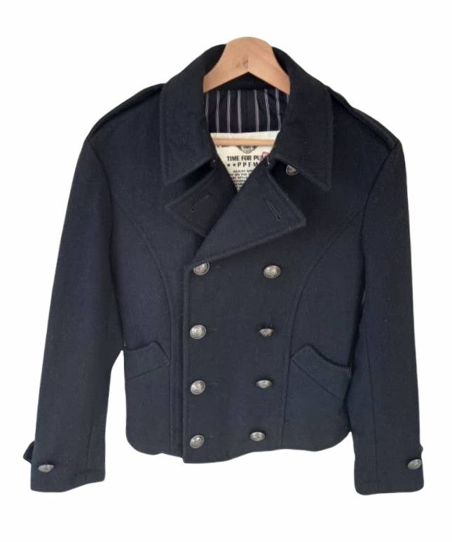 PPFM Time For Punk PPFM Wool Blend Double Breast Jacket Size US S / EU 44-46 / 1 - 3 Thumbnail