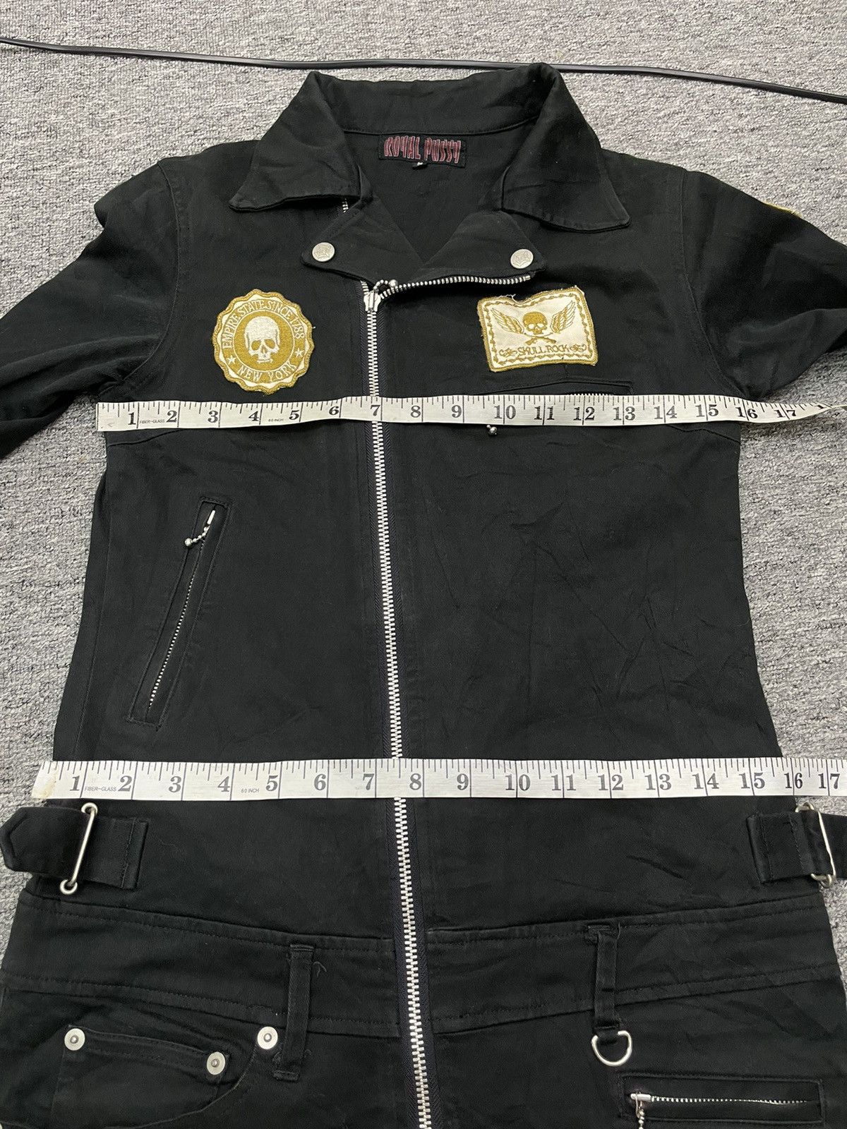 If Six Was Nine Vintage Royal Pussy Japan Coverall Punk Size US 29 - 12 Thumbnail