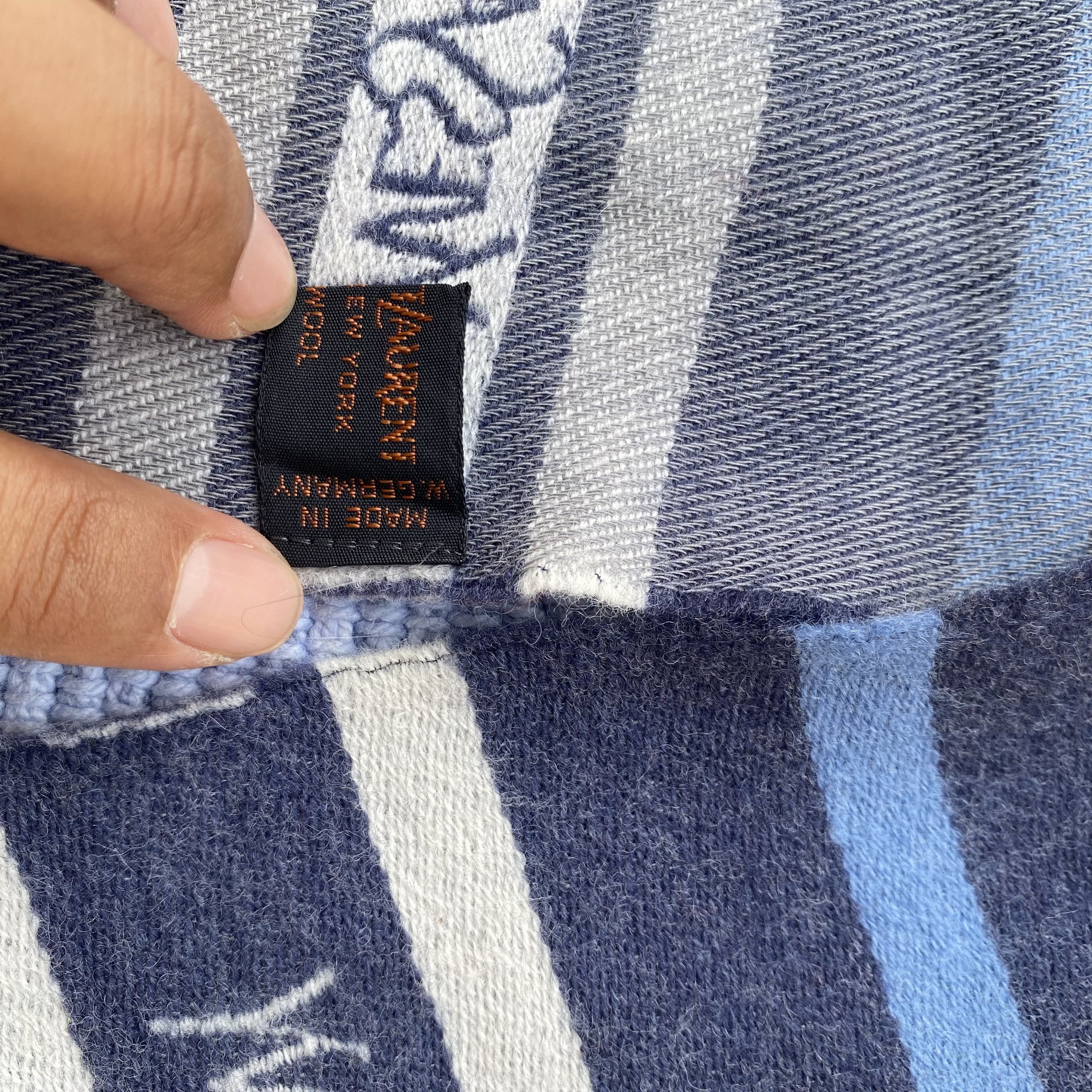 Vintage × Yves Saint Laurent vintage scarf Size ONE SIZE - 4 Thumbnail