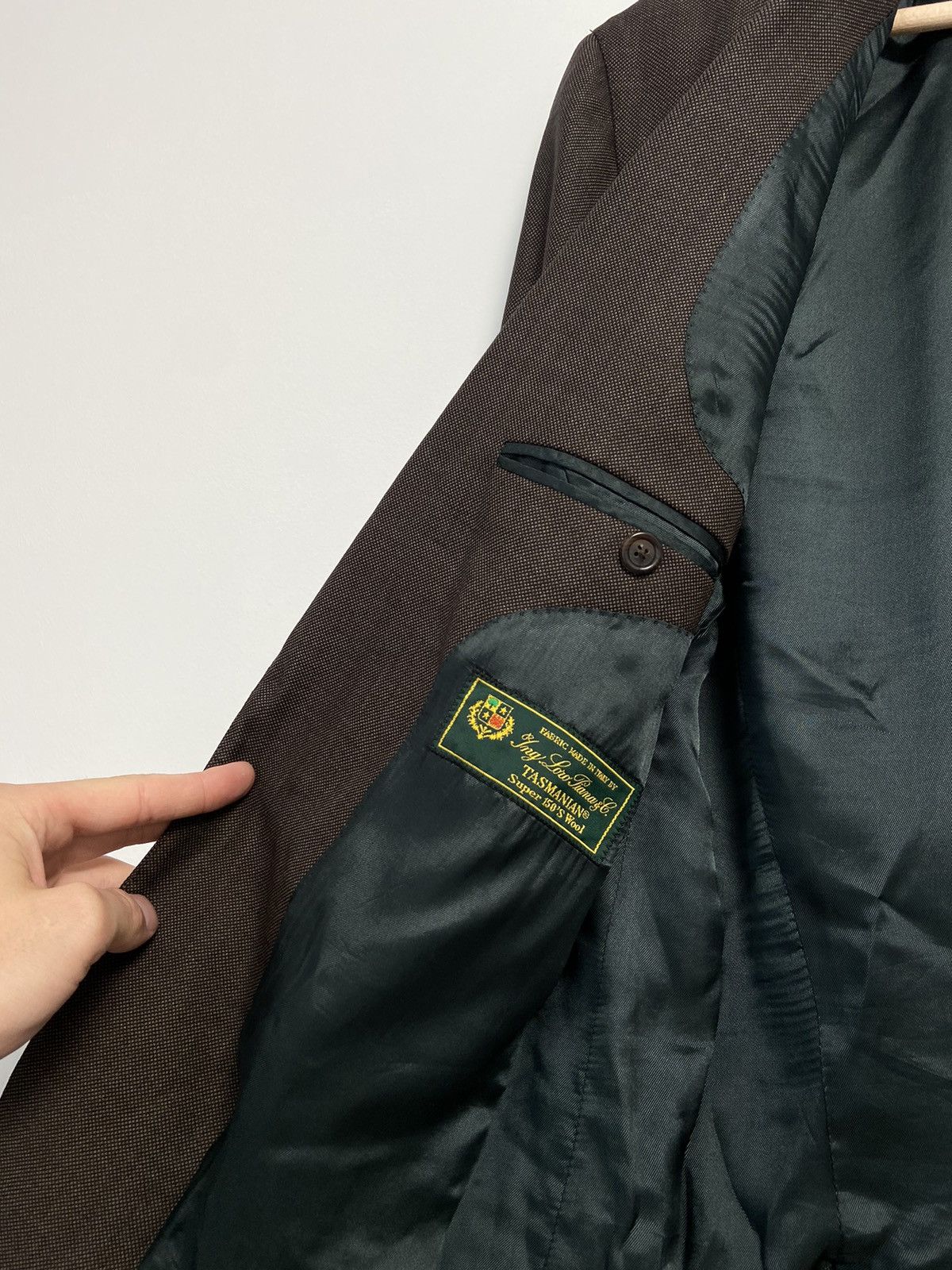 Loro Piana RRP $700 Pelikamo Zurich Loro Piana Wool Sport Blazer Size 50R - 7 Thumbnail