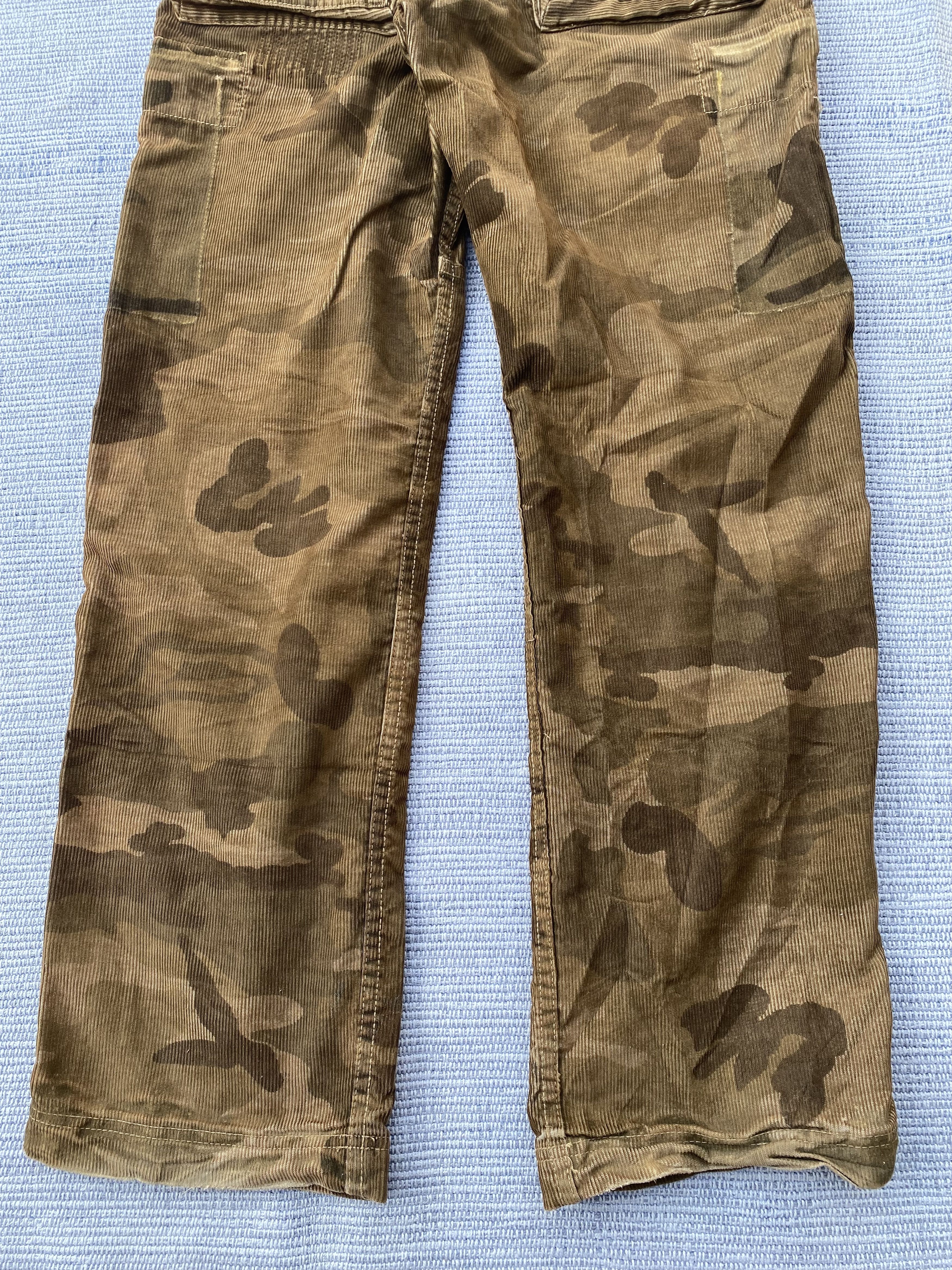 Japanese Brand back number camo ripped jeans Size US 32 / EU 48 - 13 Thumbnail