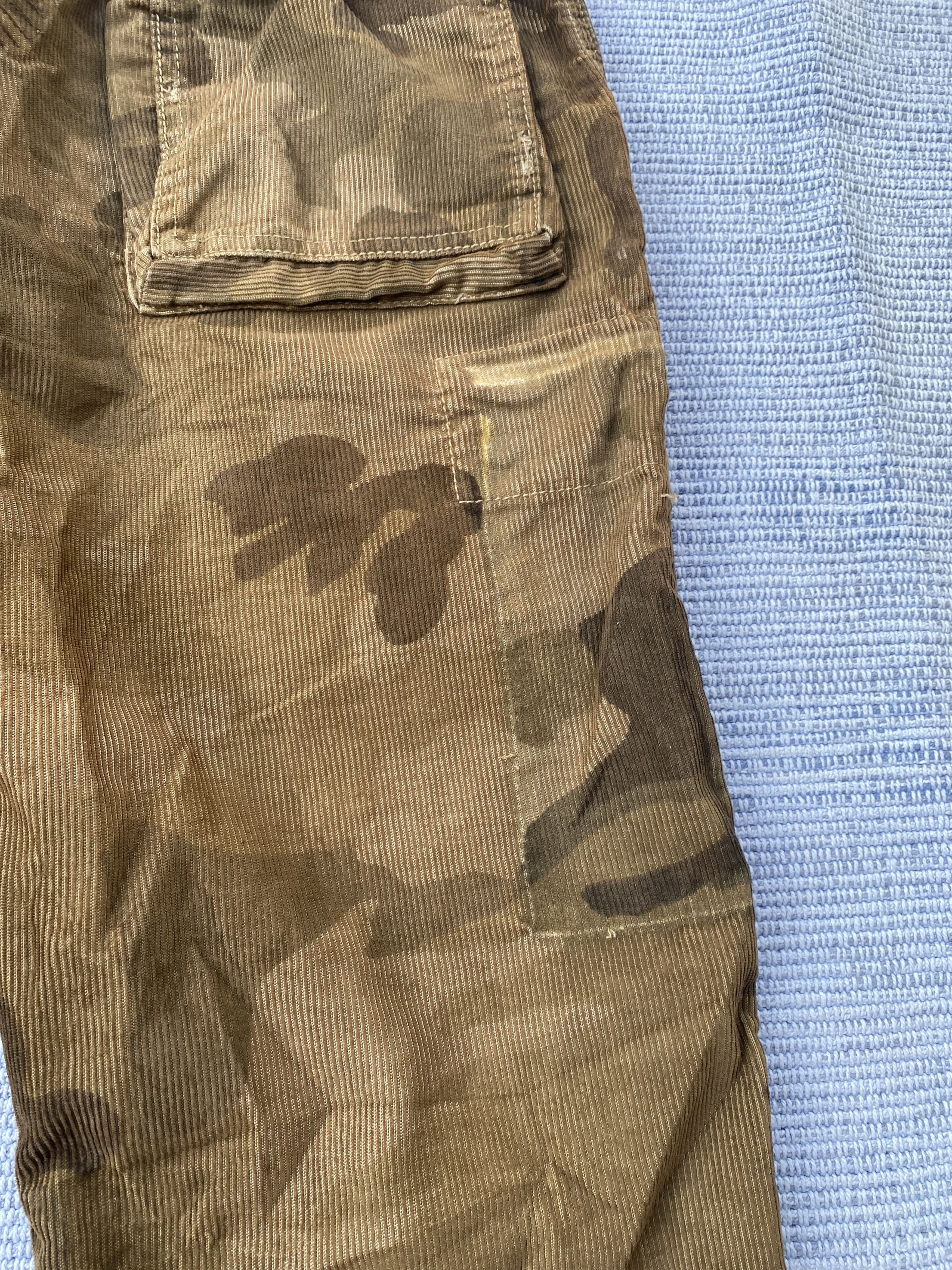 Japanese Brand back number camo ripped jeans Size US 32 / EU 48 - 12 Thumbnail