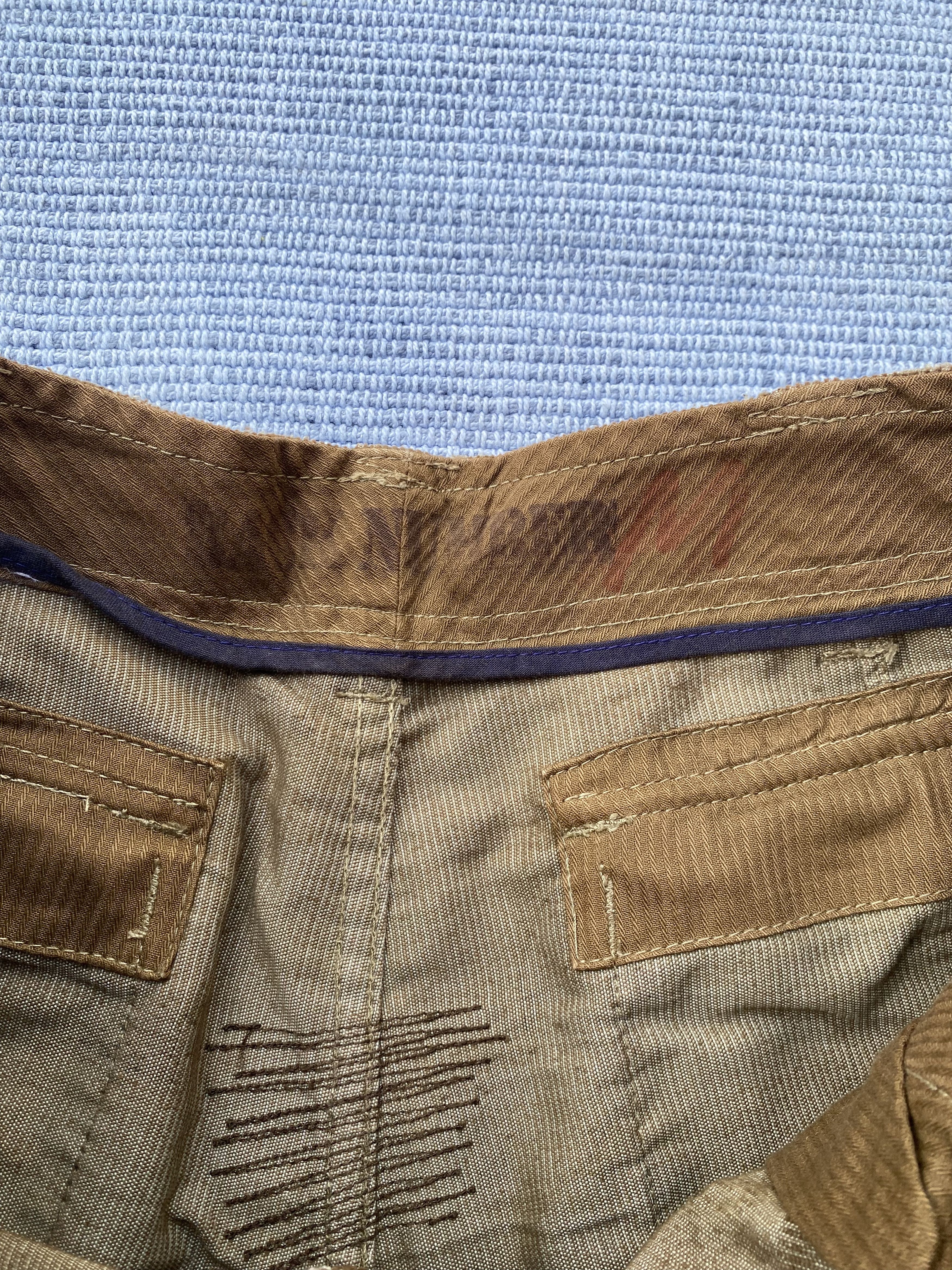 Japanese Brand back number camo ripped jeans Size US 32 / EU 48 - 8 Thumbnail