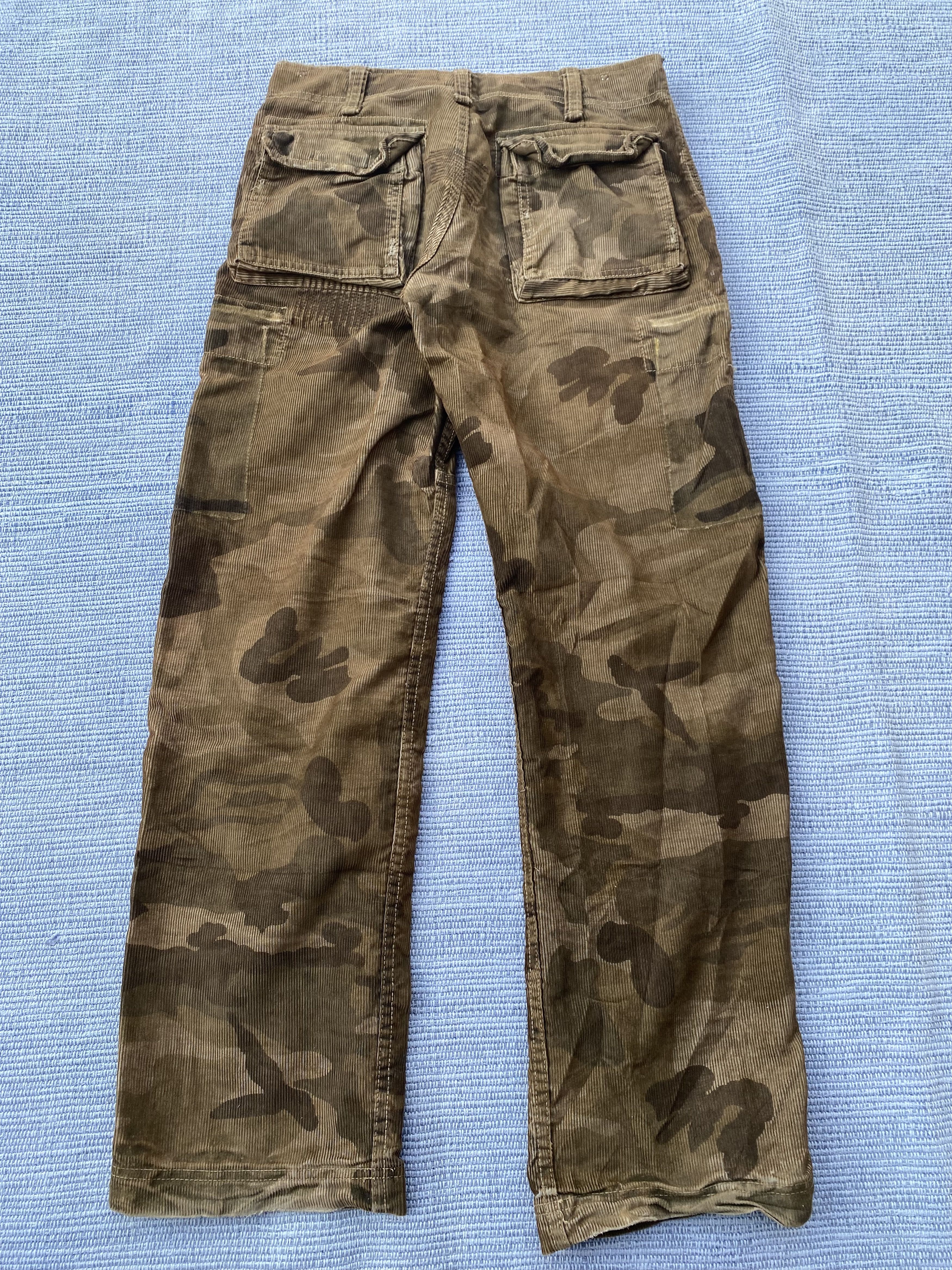 Japanese Brand back number camo ripped jeans Size US 32 / EU 48 - 9 Thumbnail