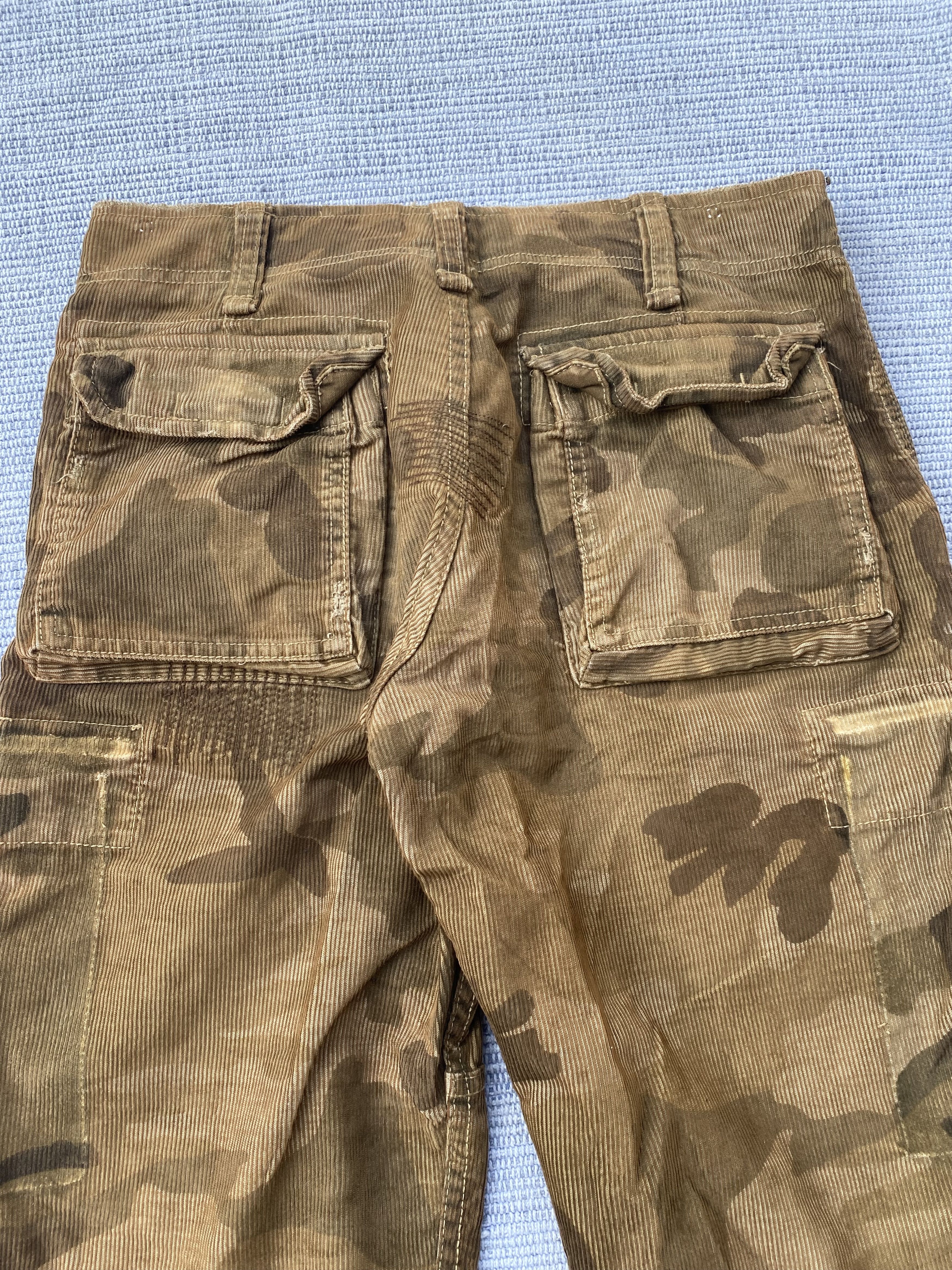 Japanese Brand back number camo ripped jeans Size US 32 / EU 48 - 10 Thumbnail