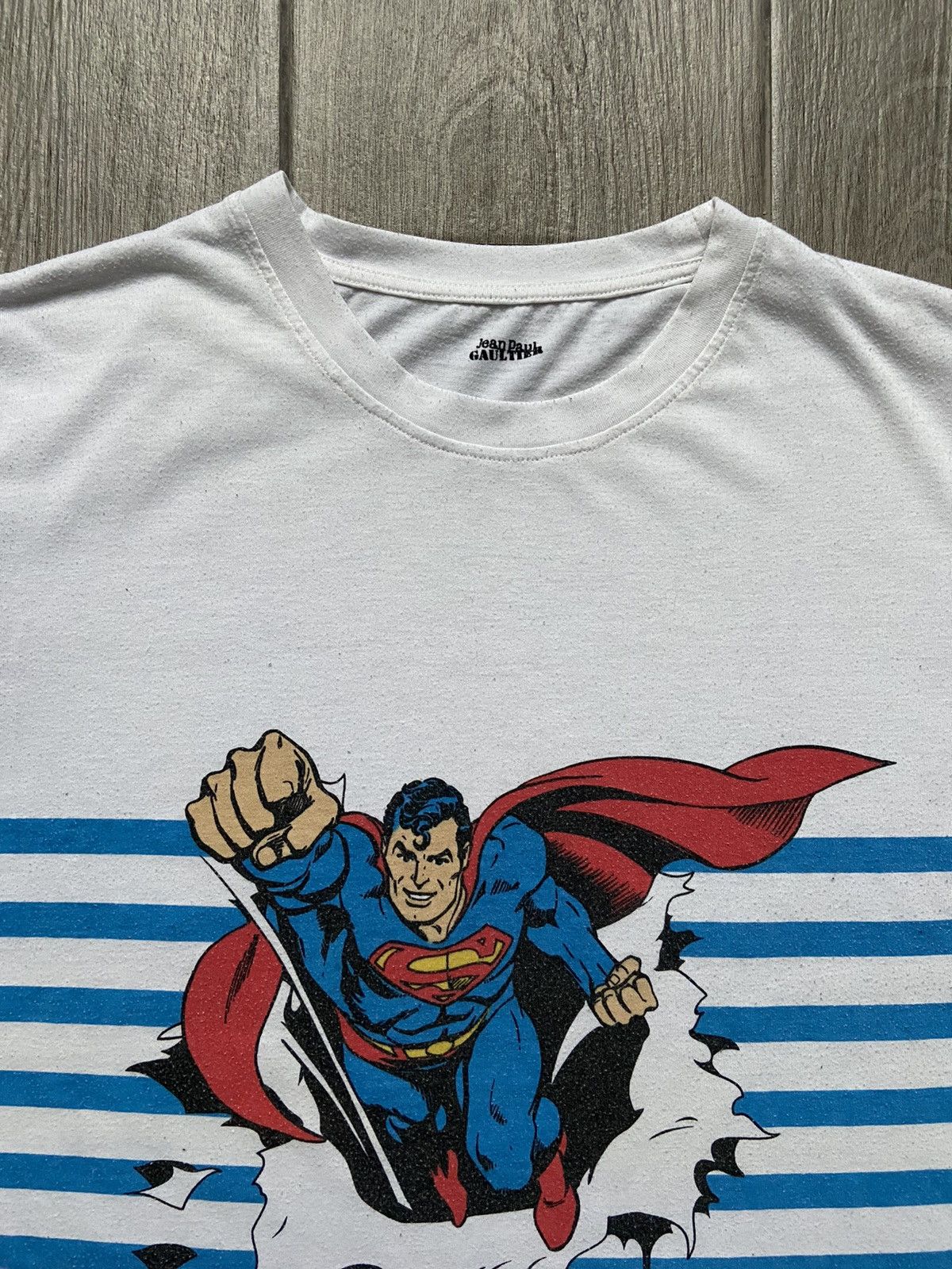 Jean Paul Gaultier I Love Gaultier Superman T Shirt Short Sleeve T Shirts