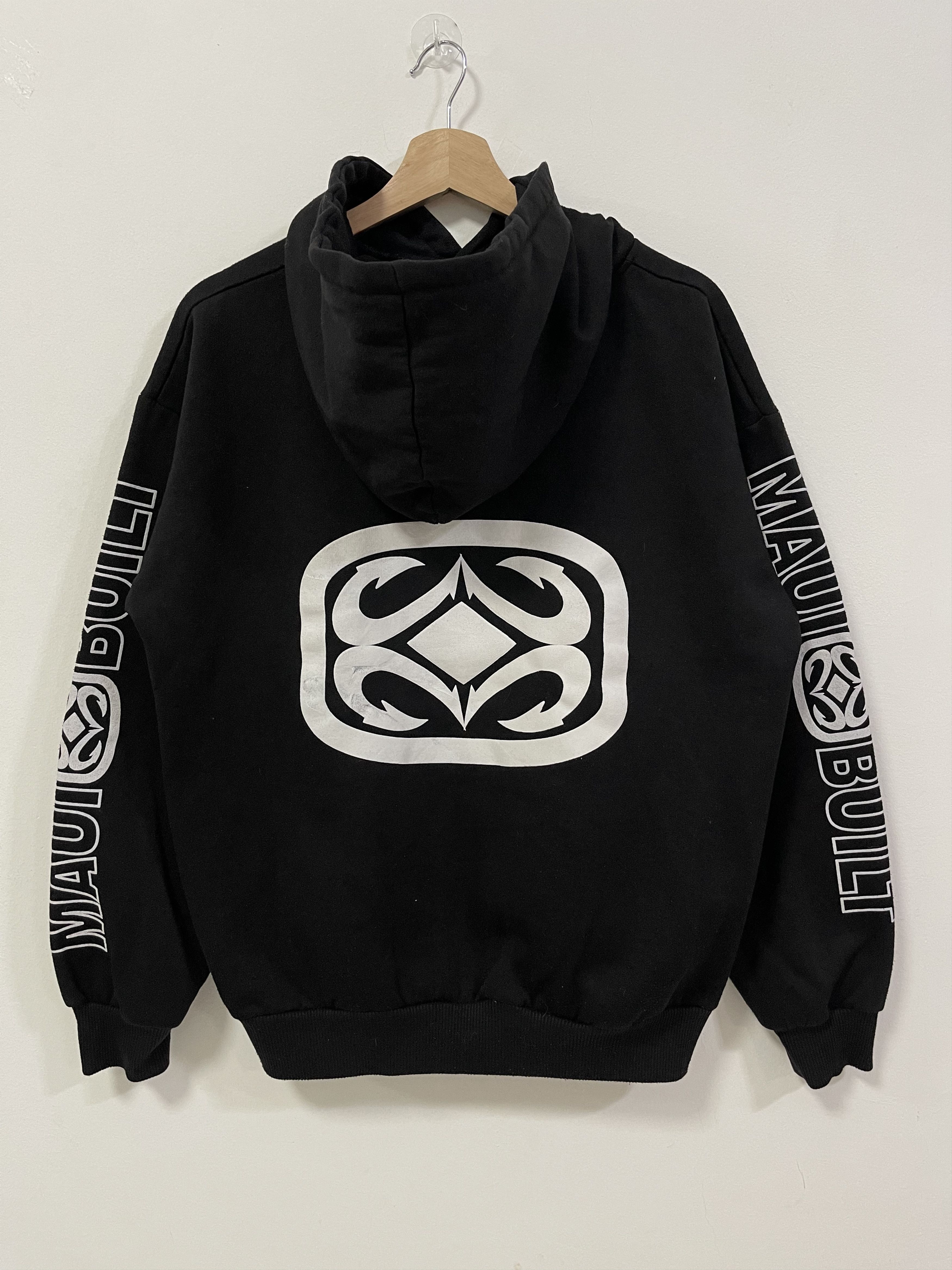 Vintage Vintage Maui Built Surfing Art Design Hoodie Sweatshirt Size US M / EU 48-50 / 2 - 1 Thumbnail