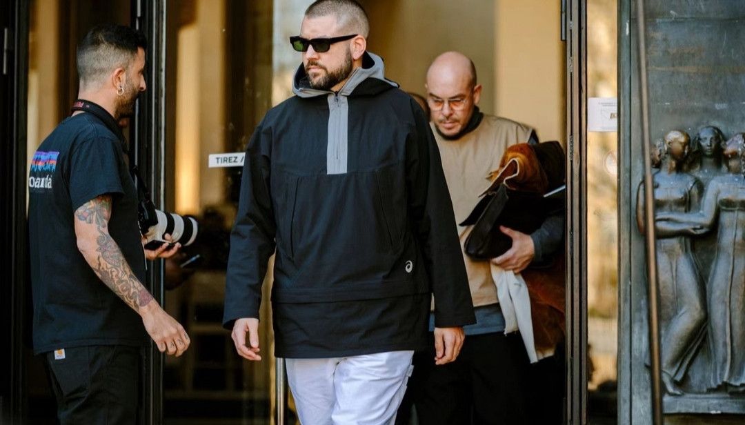 Kiko Kostadinov Kiko Kostadinov X Asics Poncho Detachable Punching Jacket Size US S / EU 44-46 / 1 - 2 Thumbnail