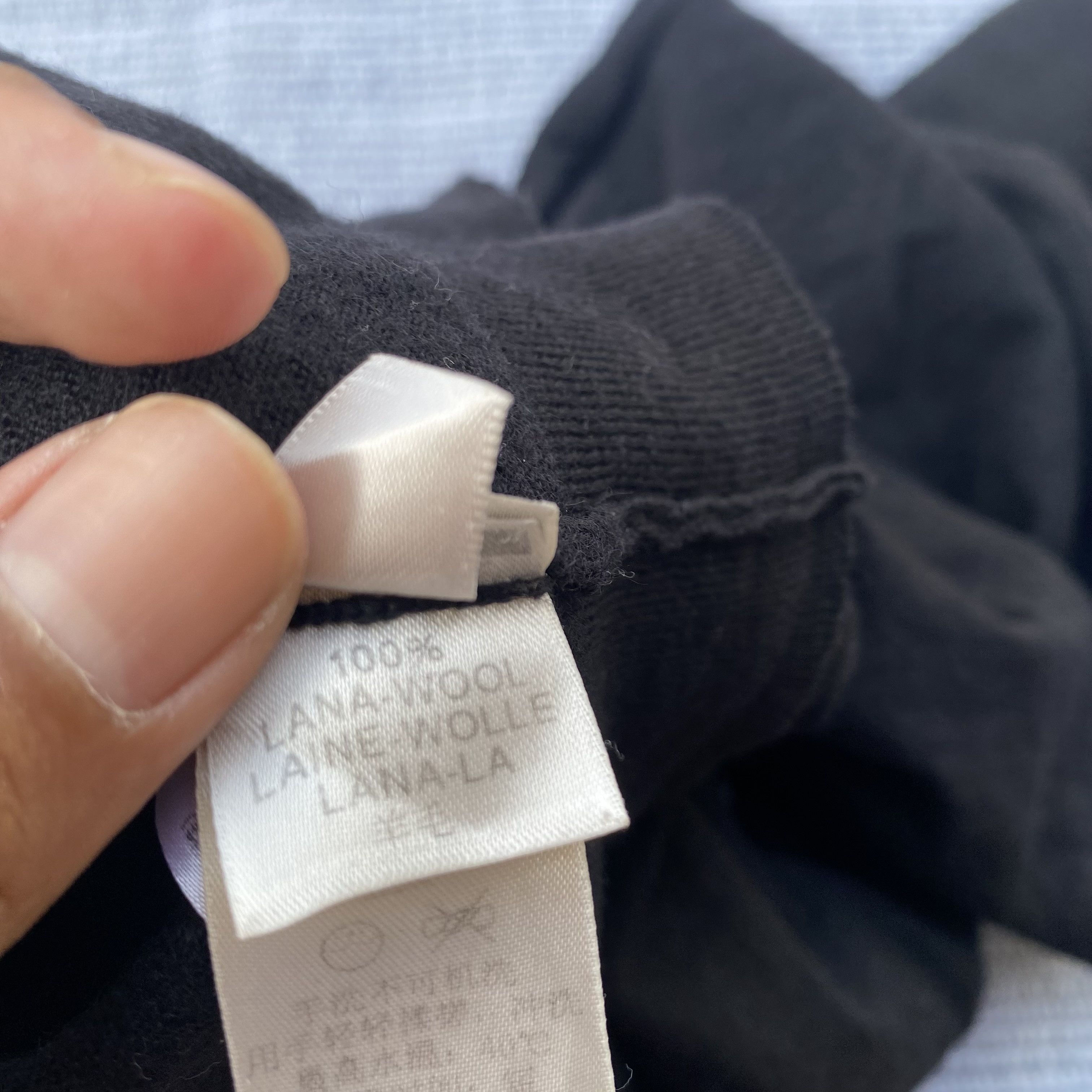 Ermenegildo Zegna black wool cardigan Size US S / EU 44-46 / 1 - 8 Thumbnail