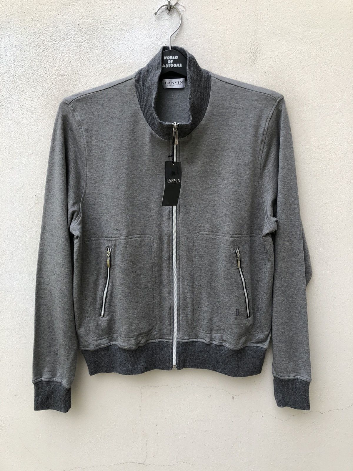 Lanvin NWT Lanvin Collection Made in Japan Zip Grey Sweater Size US M / EU 48-50 / 2 - 6 Thumbnail