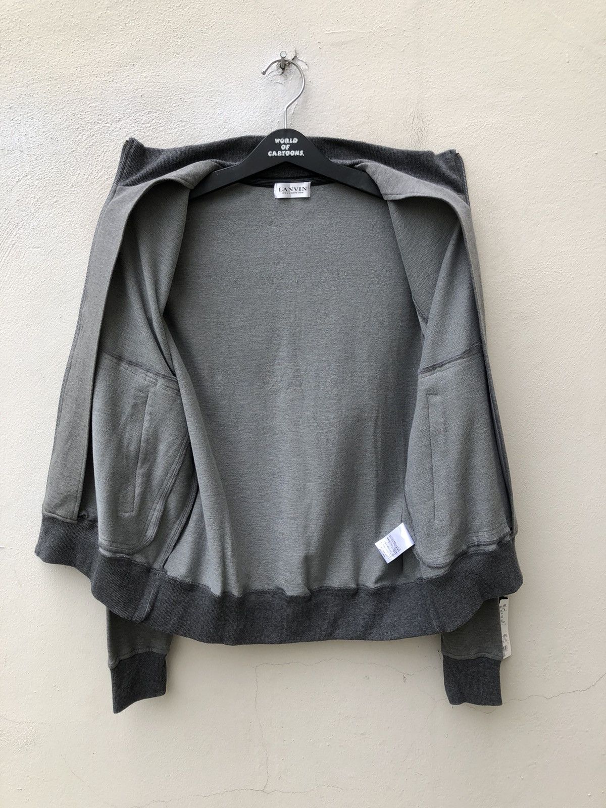 Lanvin NWT Lanvin Collection Made in Japan Zip Grey Sweater Size US M / EU 48-50 / 2 - 14 Thumbnail