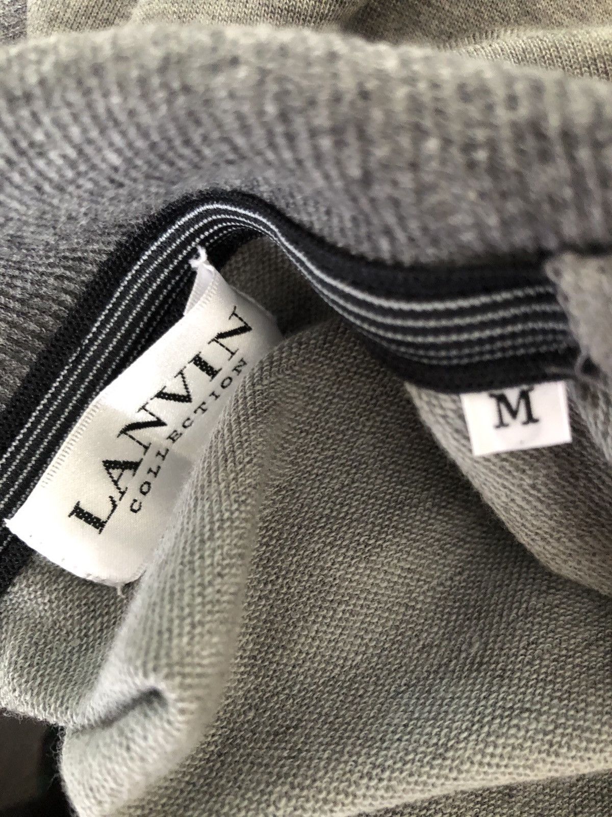 Lanvin NWT Lanvin Collection Made in Japan Zip Grey Sweater Size US M / EU 48-50 / 2 - 15 Thumbnail