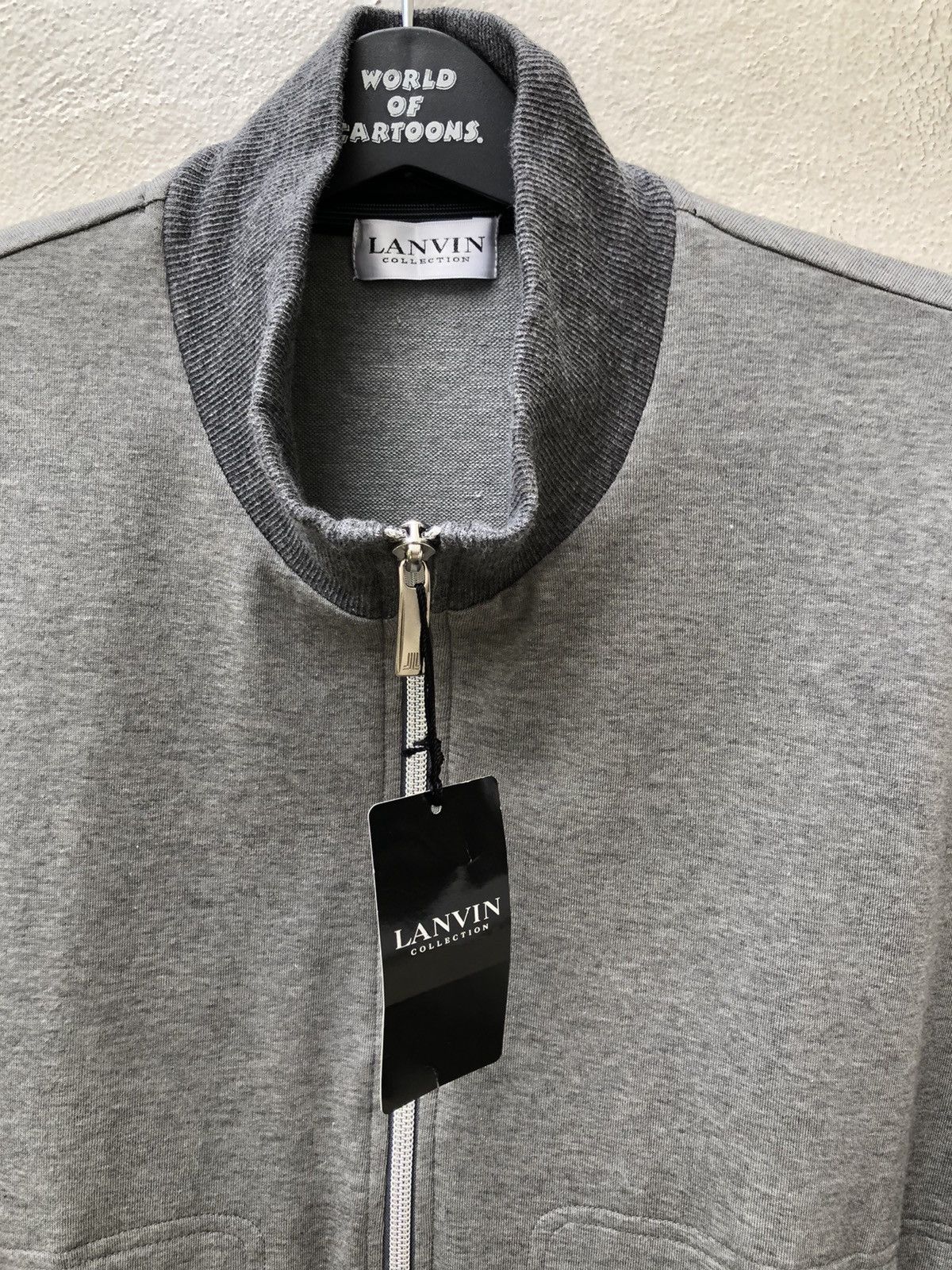 Lanvin NWT Lanvin Collection Made in Japan Zip Grey Sweater Size US M / EU 48-50 / 2 - 7 Thumbnail