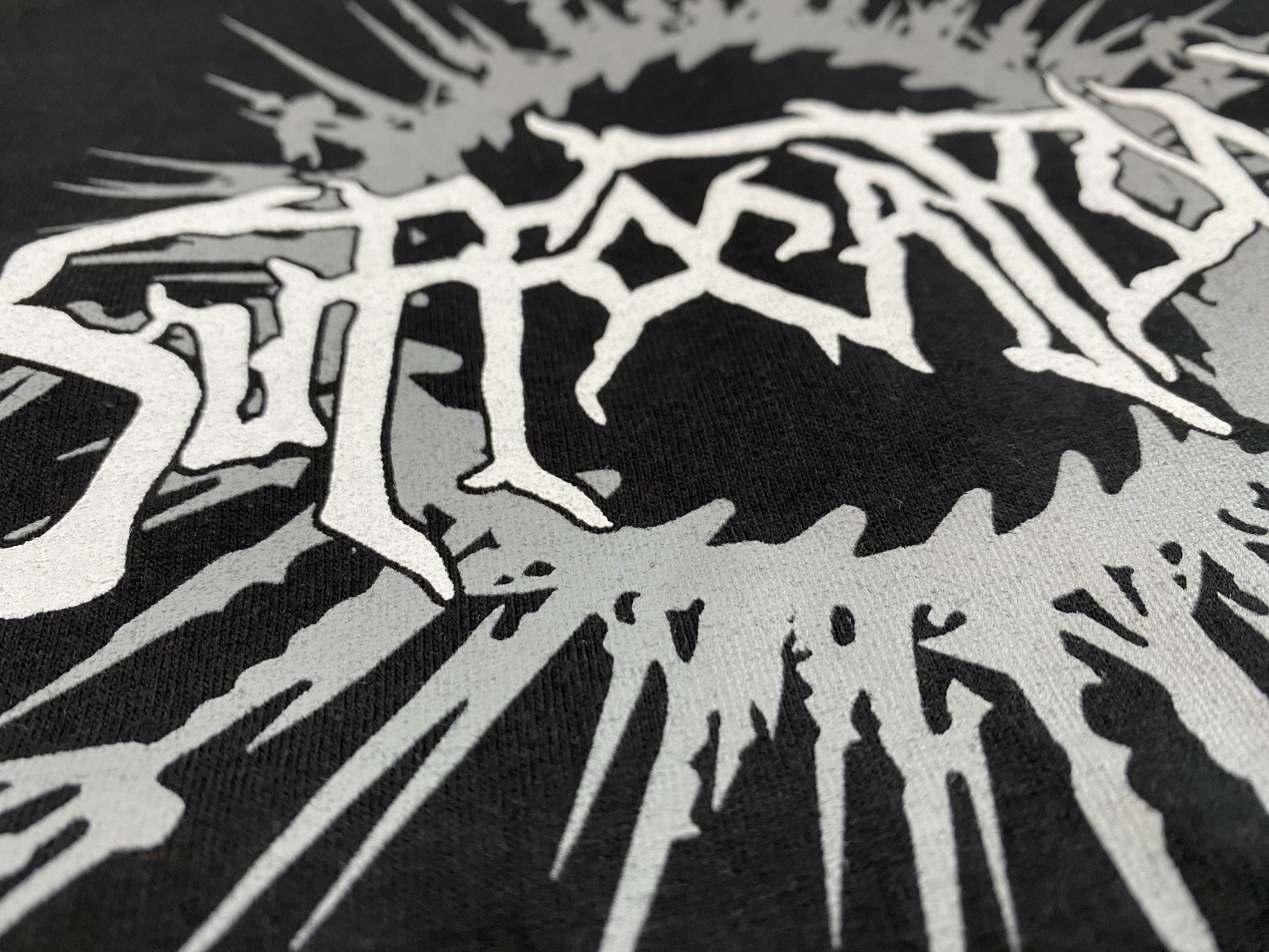Band Tees Suffocation Graphic Printed T-shirt Medium Black Size US M / EU 48-50 / 2 - 9 Thumbnail