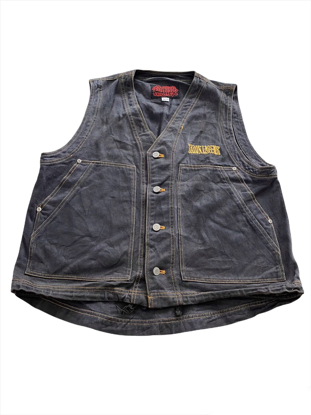 Band Tees × Seditionaries × Vintage Raton Laveur Vest design Rock Size US M / EU 48-50 / 2 - 2 Thumbnail