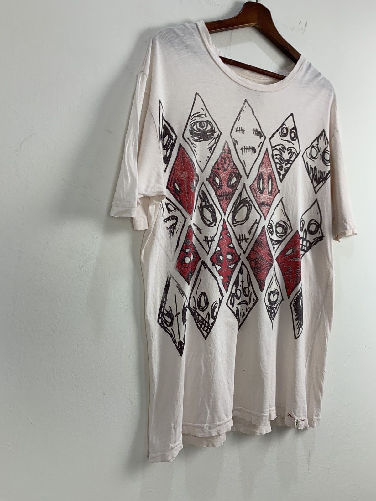 Altamont × Band Tees ALTAMONT Vintag 70s USA Devil Ghost 666 Rock Band Tee Shirt Size US M / EU 48-50 / 2 - 5 Thumbnail