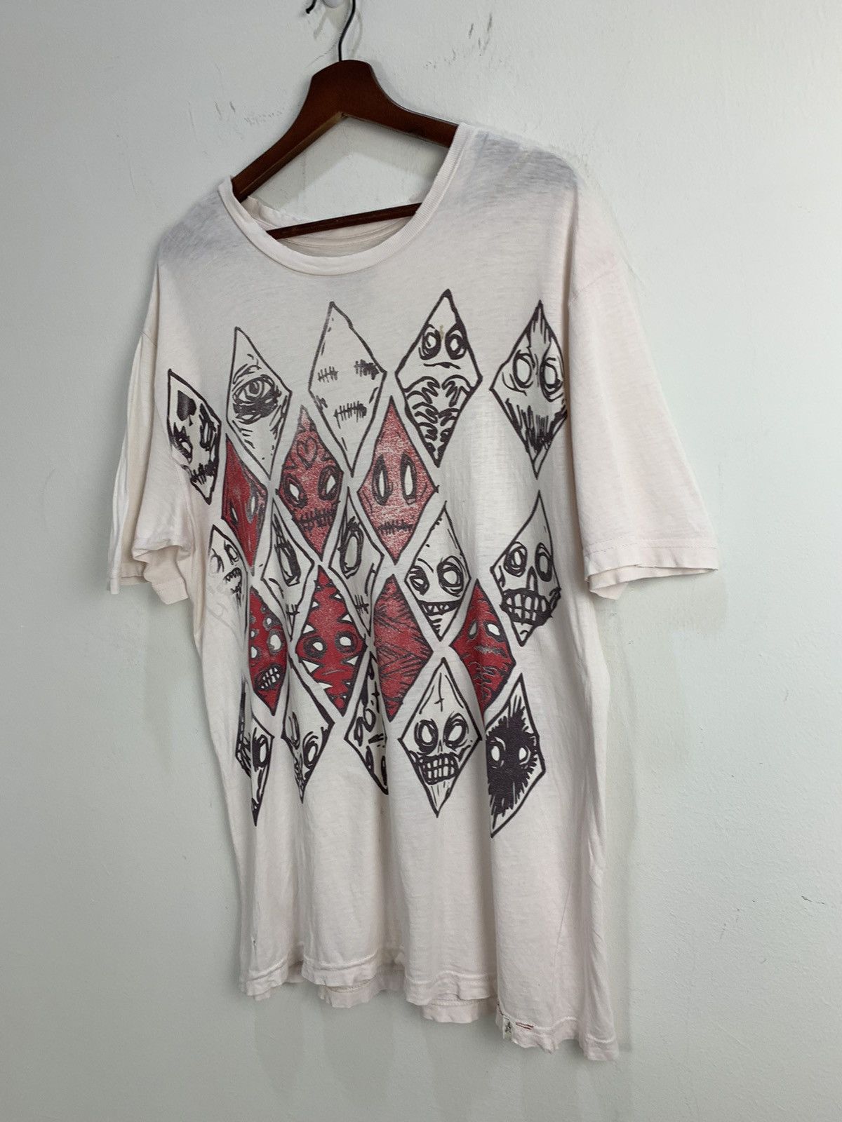 Altamont × Band Tees ALTAMONT Vintag 70s USA Devil Ghost 666 Rock Band Tee Shirt Size US M / EU 48-50 / 2 - 6 Thumbnail