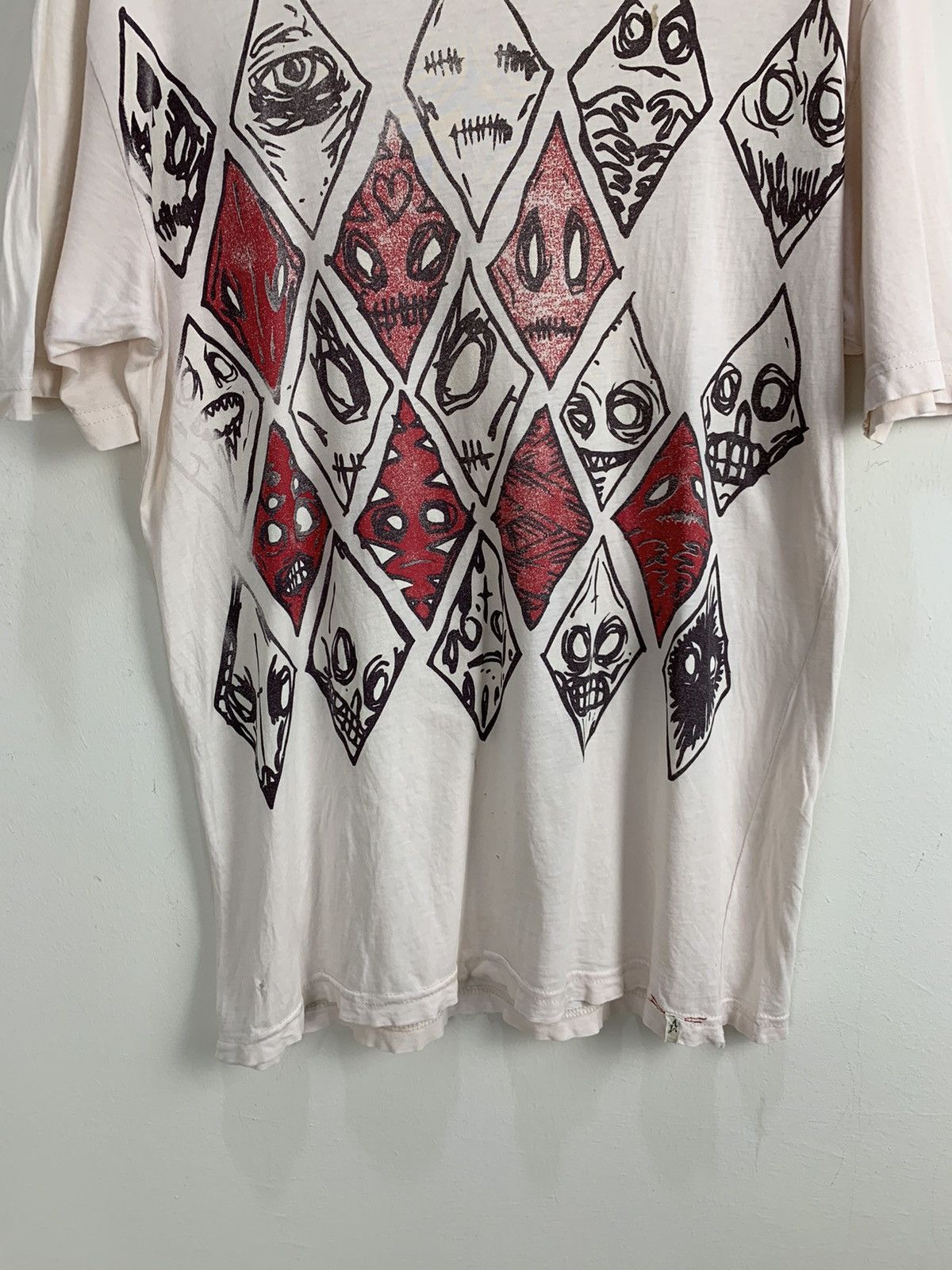 Altamont × Band Tees ALTAMONT Vintag 70s USA Devil Ghost 666 Rock Band Tee Shirt Size US M / EU 48-50 / 2 - 4 Thumbnail