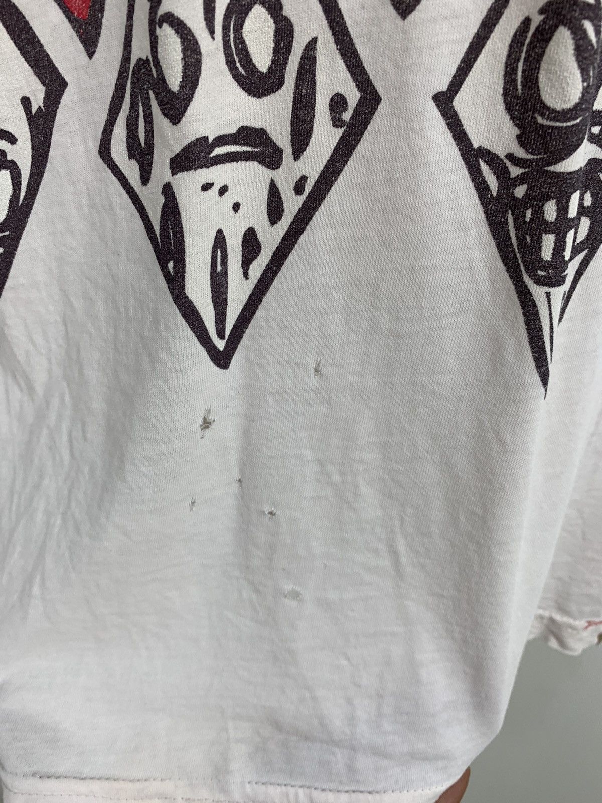 Altamont × Band Tees ALTAMONT Vintag 70s USA Devil Ghost 666 Rock Band Tee Shirt Size US M / EU 48-50 / 2 - 12 Thumbnail
