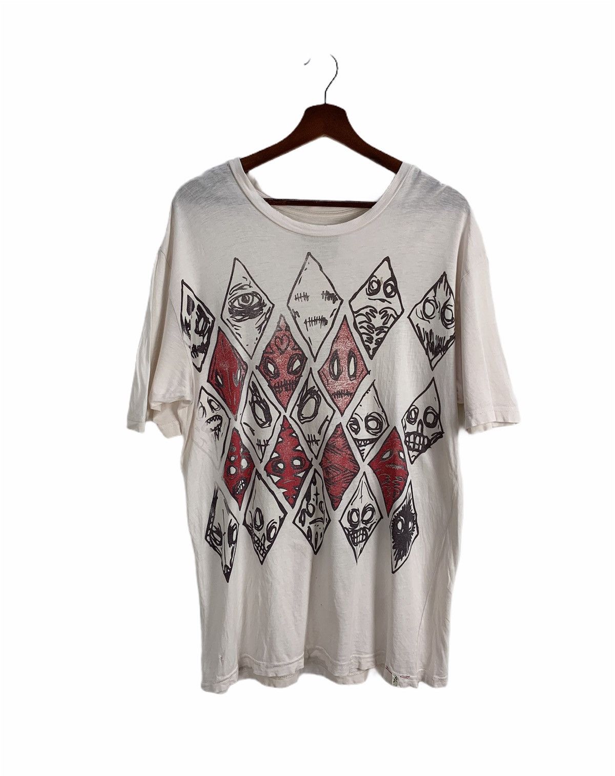 ALTAMONT Vintag 70s USA Devil Ghost 666 Rock Band Tee Shirt