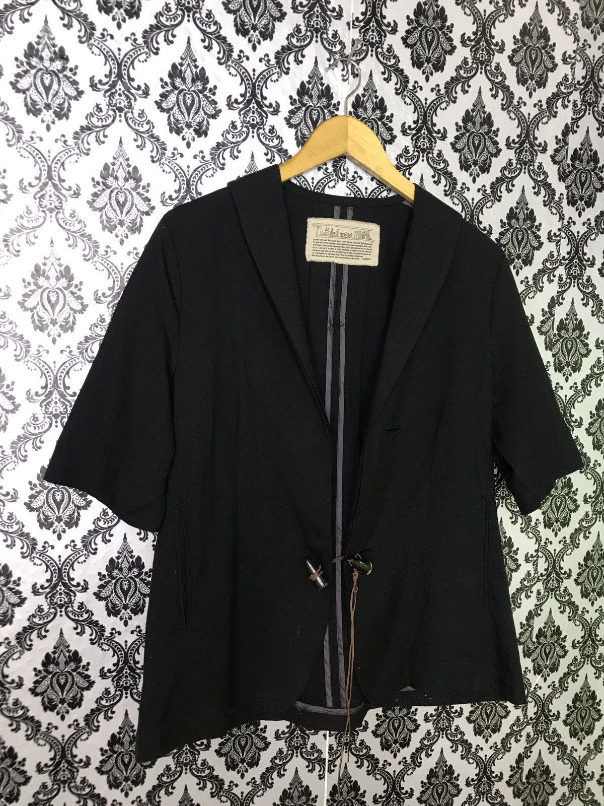 Japanese Brand MENU JAPANESE AVANT GARDE DESIGNER BRAND POLY HEMP FABRIC Size US S / EU 44-46 / 1 - 3 Thumbnail
