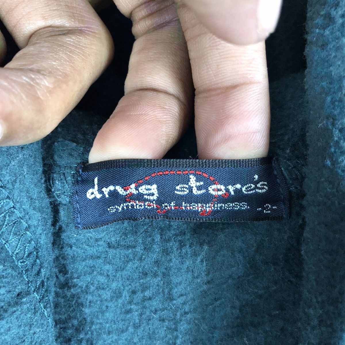 Japanese Brand Drug store embroidery fleece hooded indian design Size US S / EU 44-46 / 1 - 5 Thumbnail