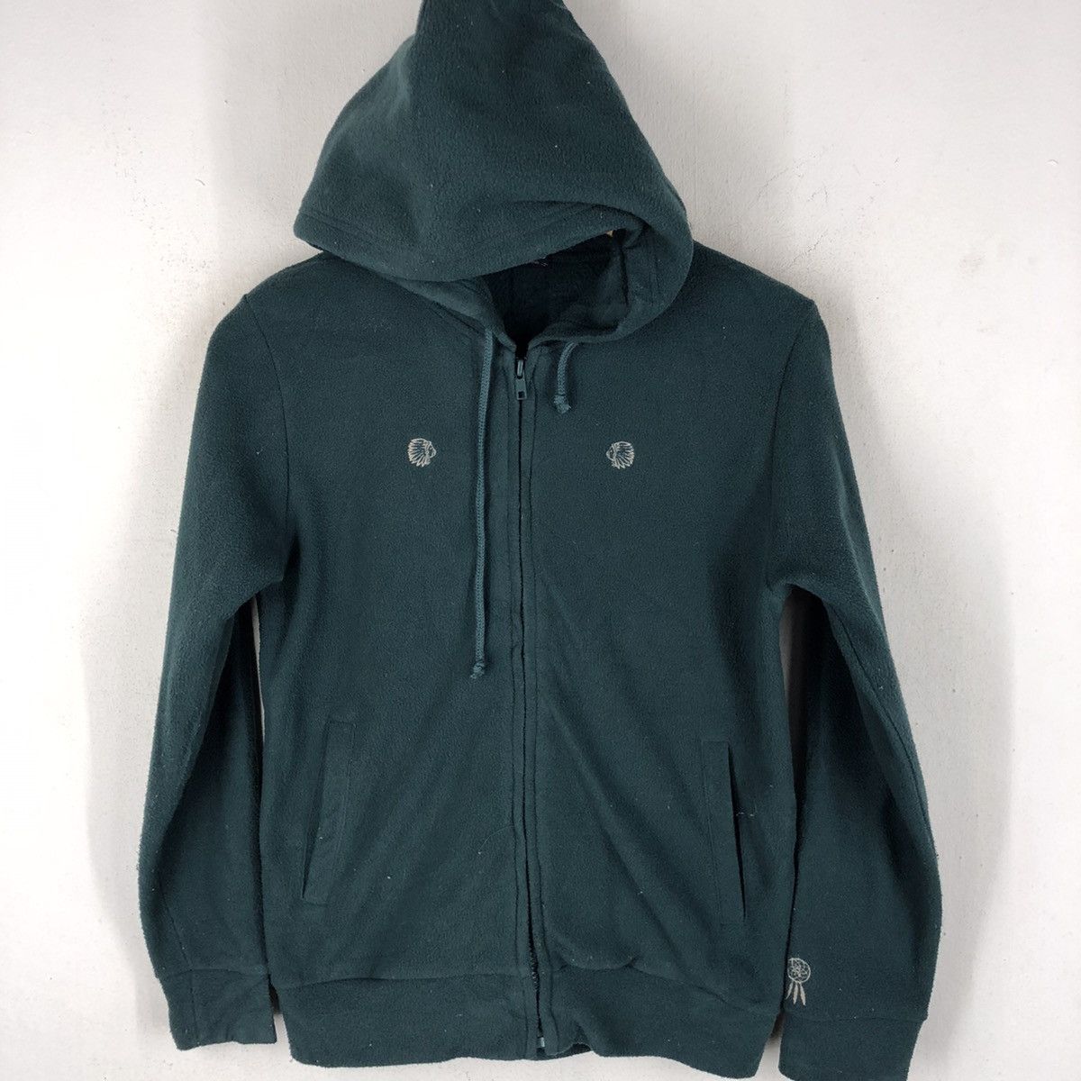 Japanese Brand Drug store embroidery fleece hooded indian design Size US S / EU 44-46 / 1 - 4 Thumbnail
