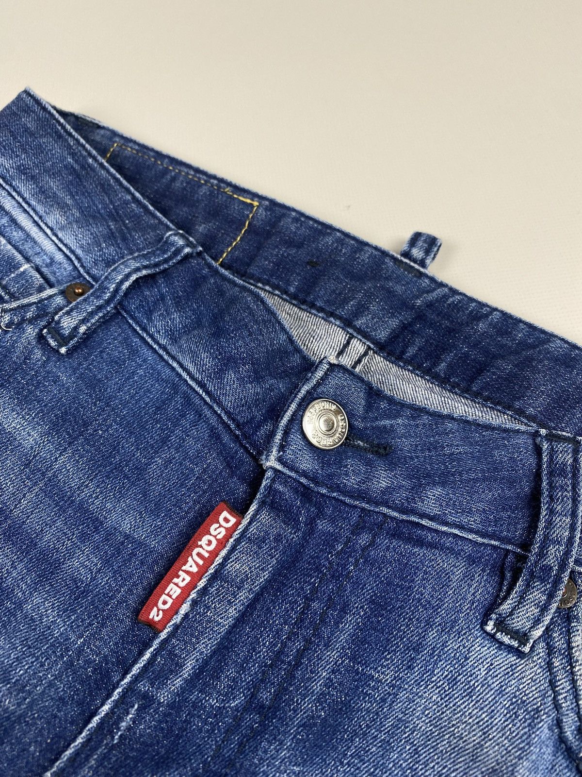 Dsquared2 Dsquared ladies skinny biker jeans size 40 Size 27" / US 4 / IT 40 - 11 Thumbnail