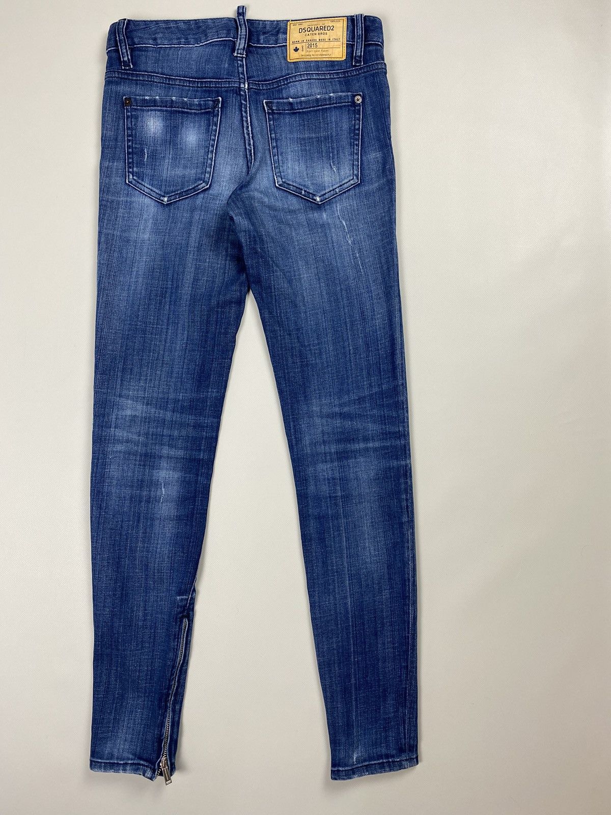 Dsquared2 Dsquared ladies skinny biker jeans size 40 Size 27" / US 4 / IT 40 - 20 Thumbnail