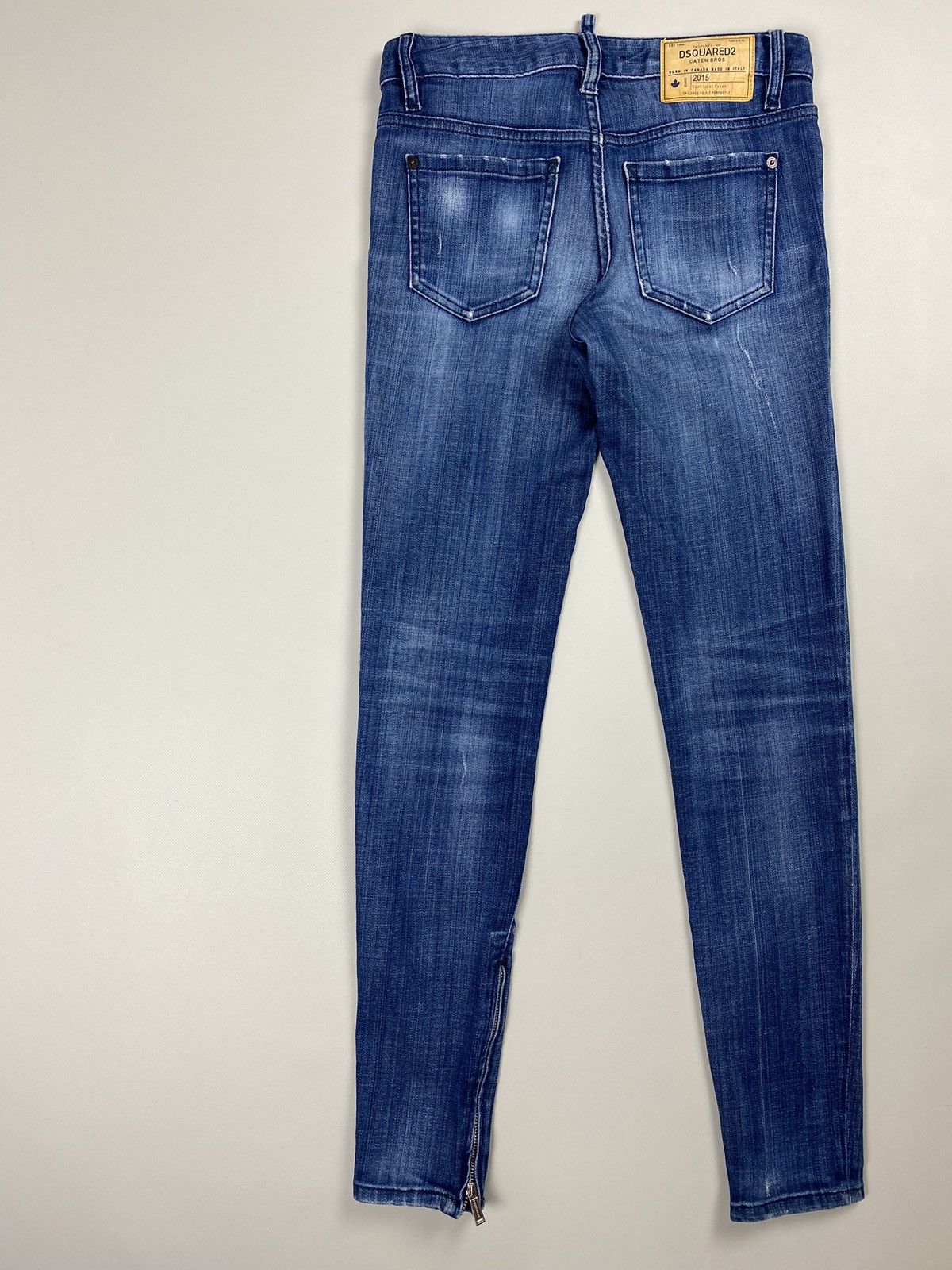 Dsquared2 Dsquared ladies skinny biker jeans size 40 Size 27" / US 4 / IT 40 - 19 Thumbnail