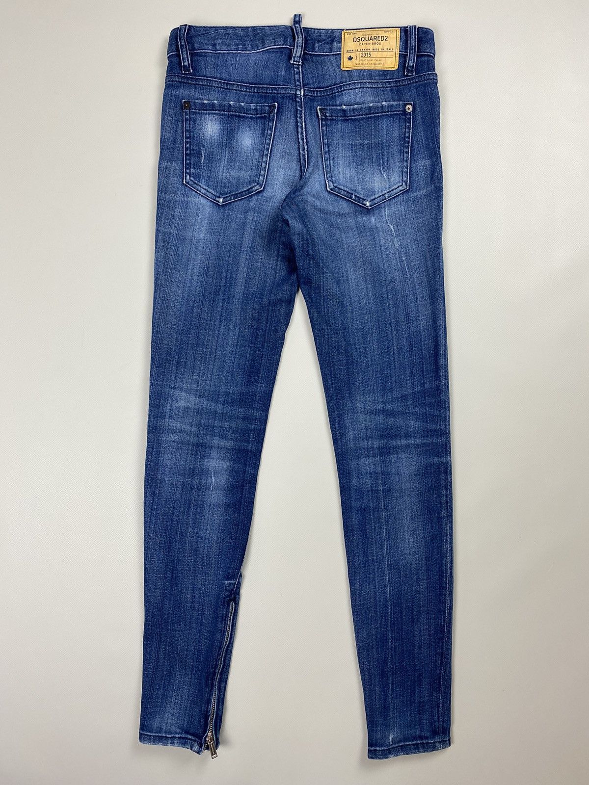 Dsquared2 Dsquared ladies skinny biker jeans size 40 Size 27" / US 4 / IT 40 - 18 Thumbnail