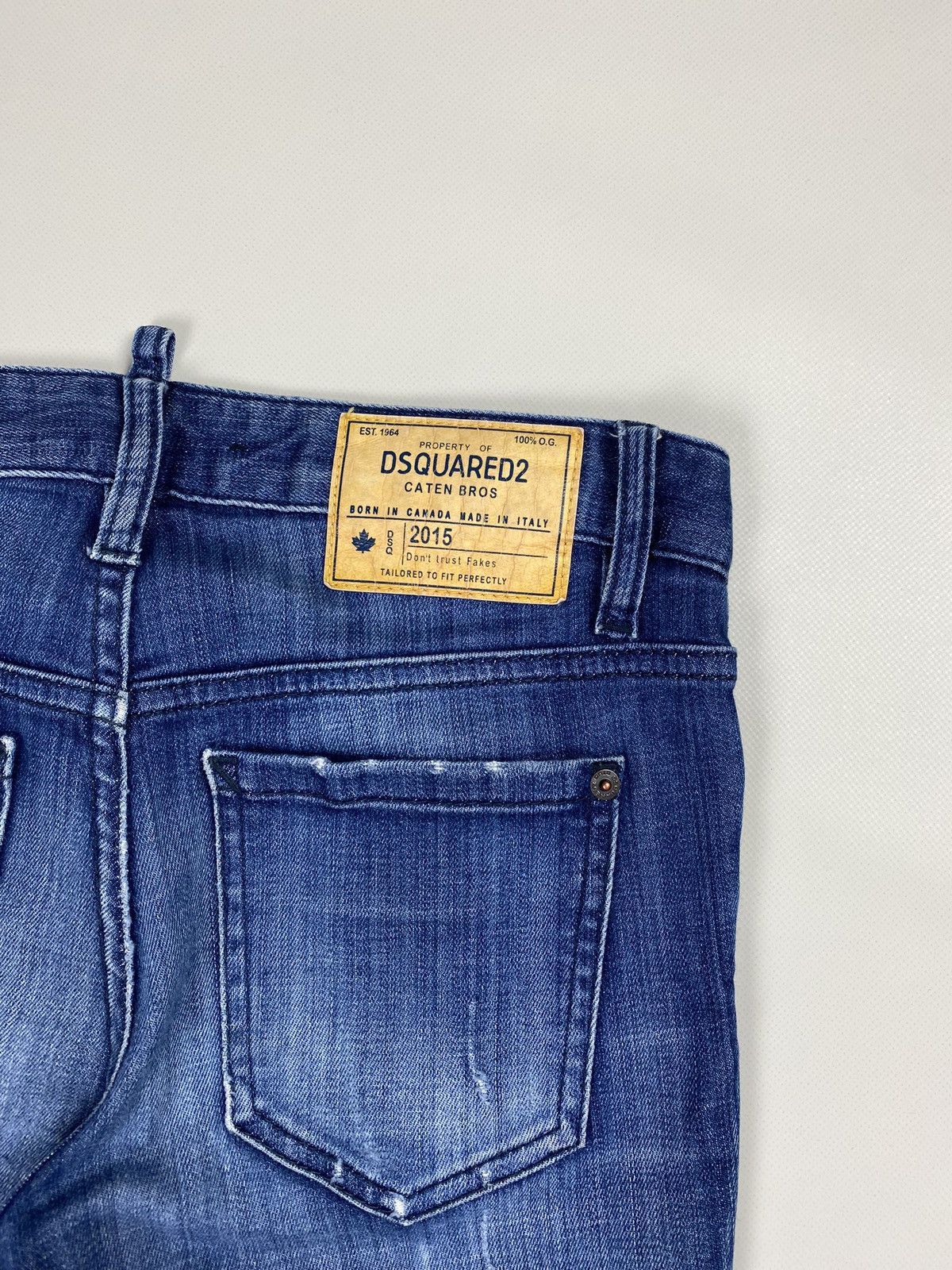 Dsquared2 Dsquared ladies skinny biker jeans size 40 Size 27" / US 4 / IT 40 - 23 Thumbnail